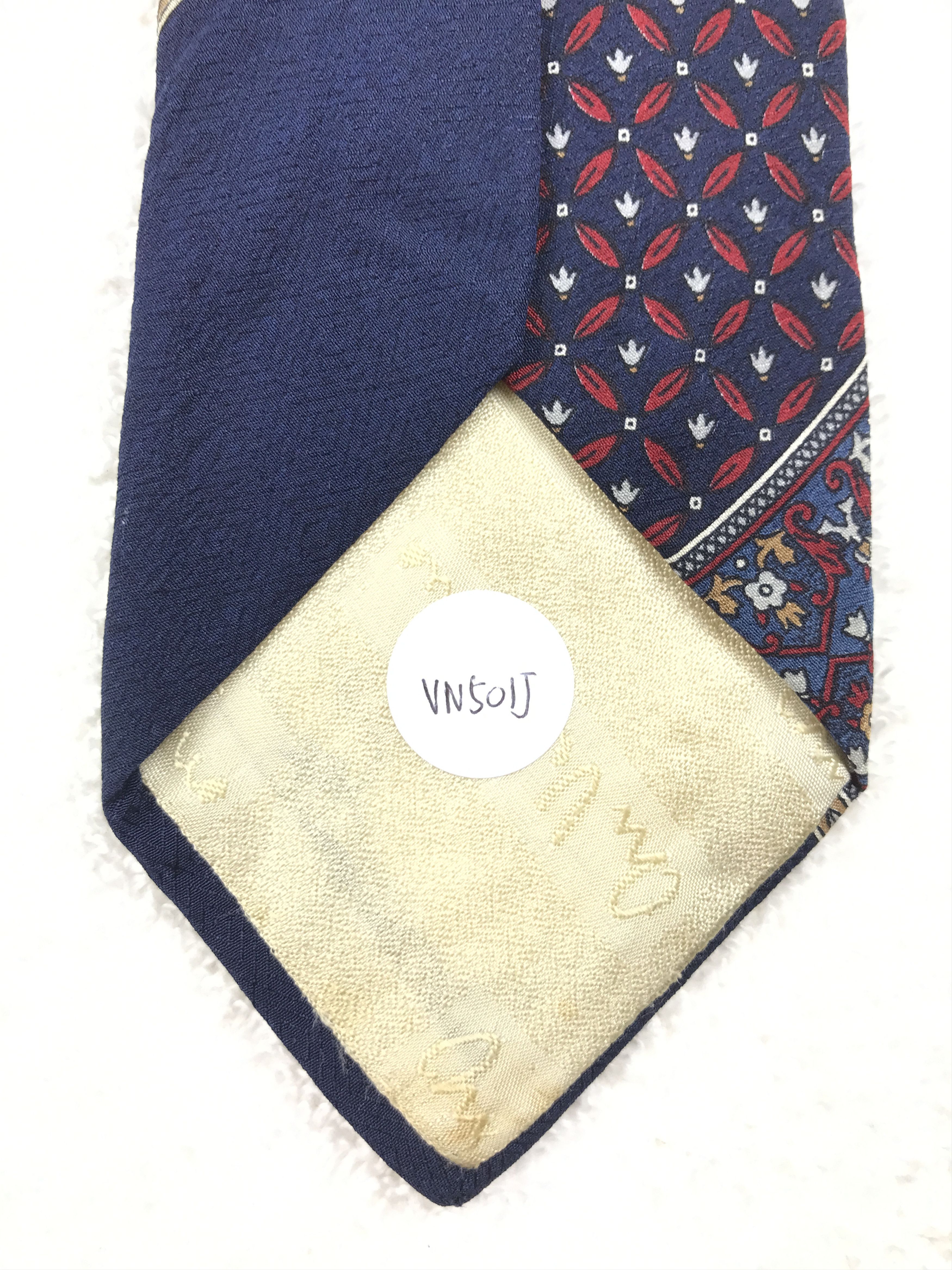 Valentino × Vintage Vintage Valentino Silk Necktie Size ONE SIZE - 9 Thumbnail