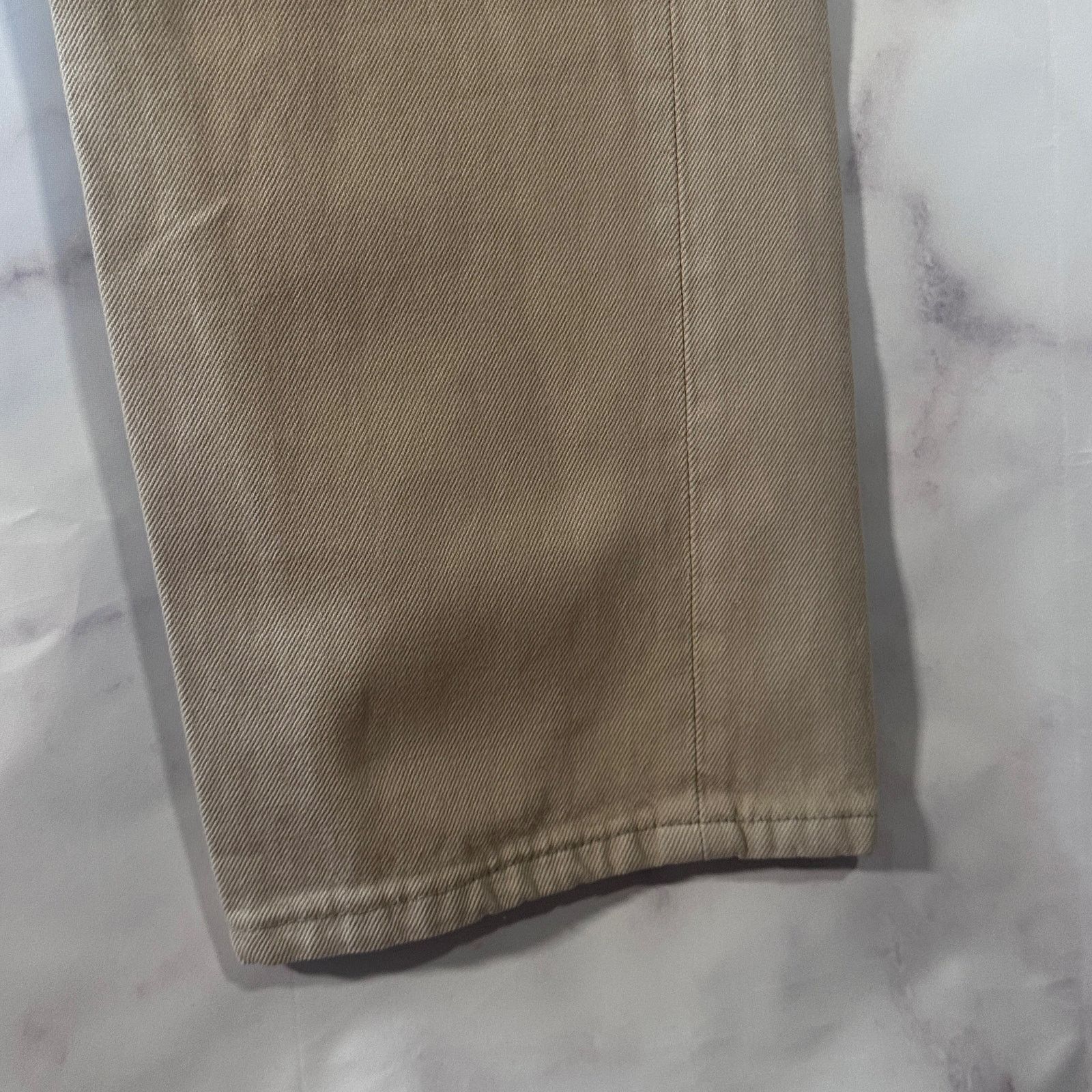Levi's Vintage 501 Beige Denim Size US 36 / EU 52 - 6 Thumbnail