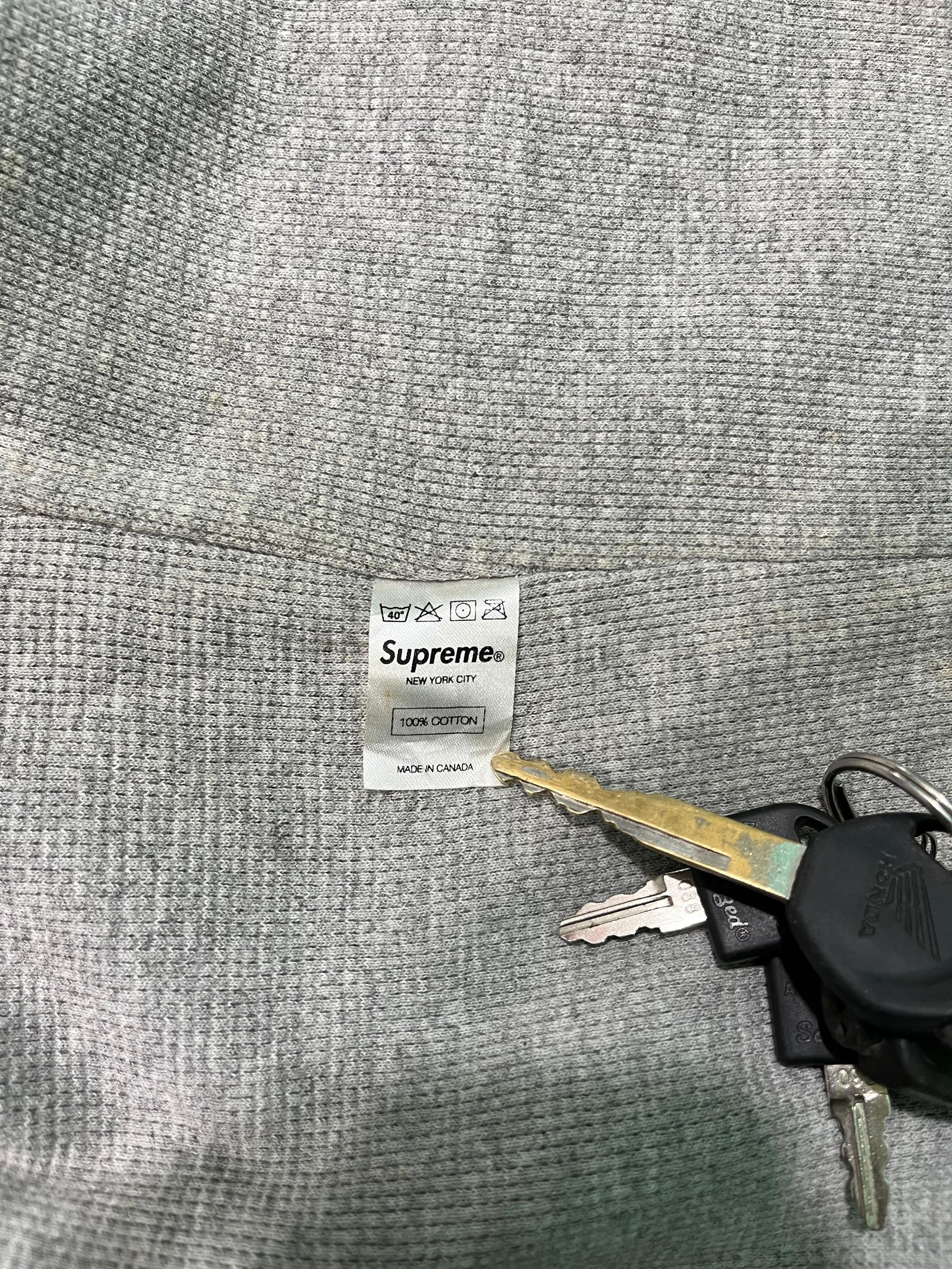 Supreme Supreme Arc Logo Thermal Lined Zip Hoodie Size US XL / EU 56 / 4 - 9 Thumbnail