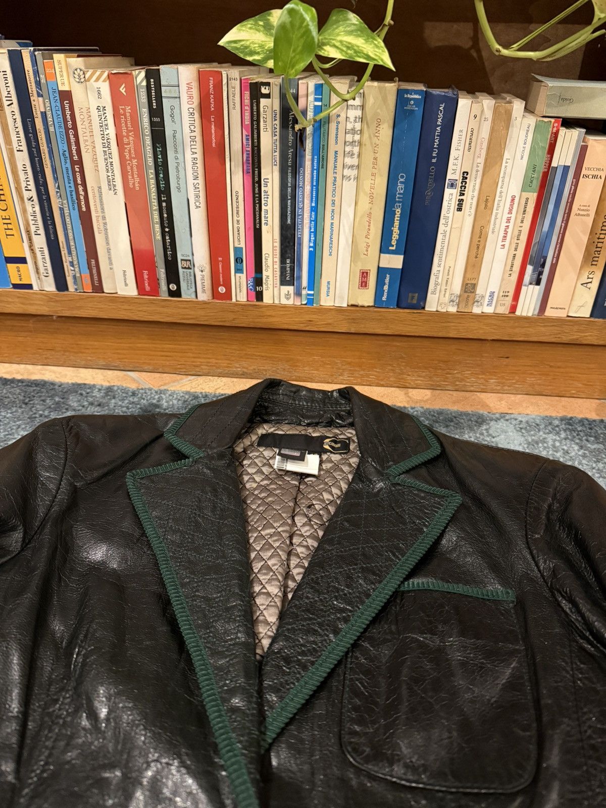 Roberto Cavalli Roberto Cavalli Vintage Archive Leather Jacket Size M / US 6-8 / IT 42-44 - 2 Thumbnail
