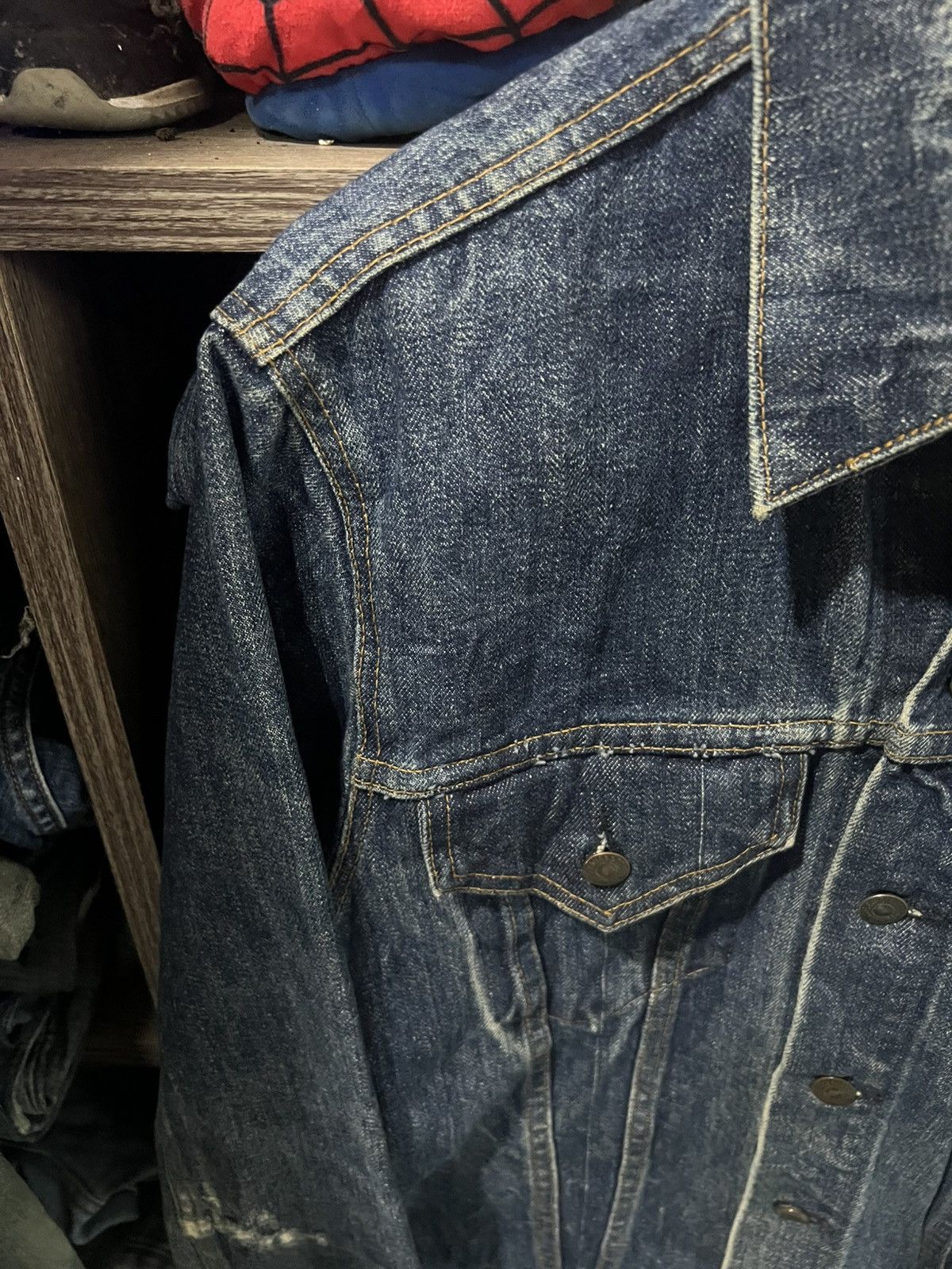 Levi's Vintage Clothing 🔥Vintage Levis Made in Usa Denim Trucker Size US M / EU 48-50 / 2 - 5 Thumbnail