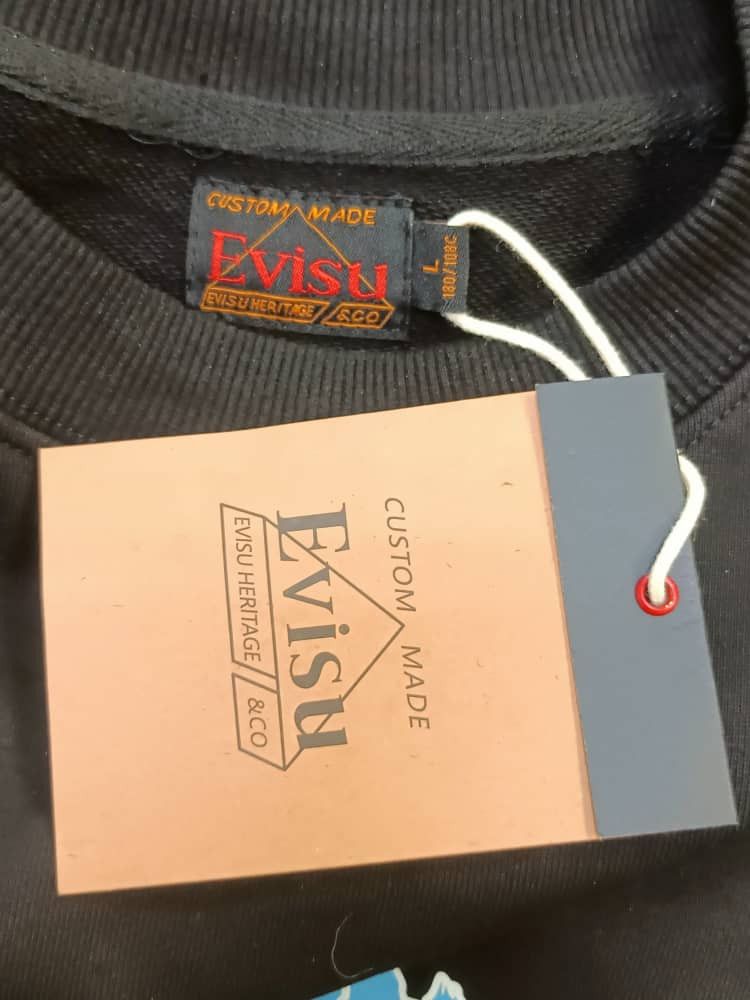 Evisu sweatshirt Evisu backhit big logo Size US L / EU 52-54 / 3 - 2 Thumbnail