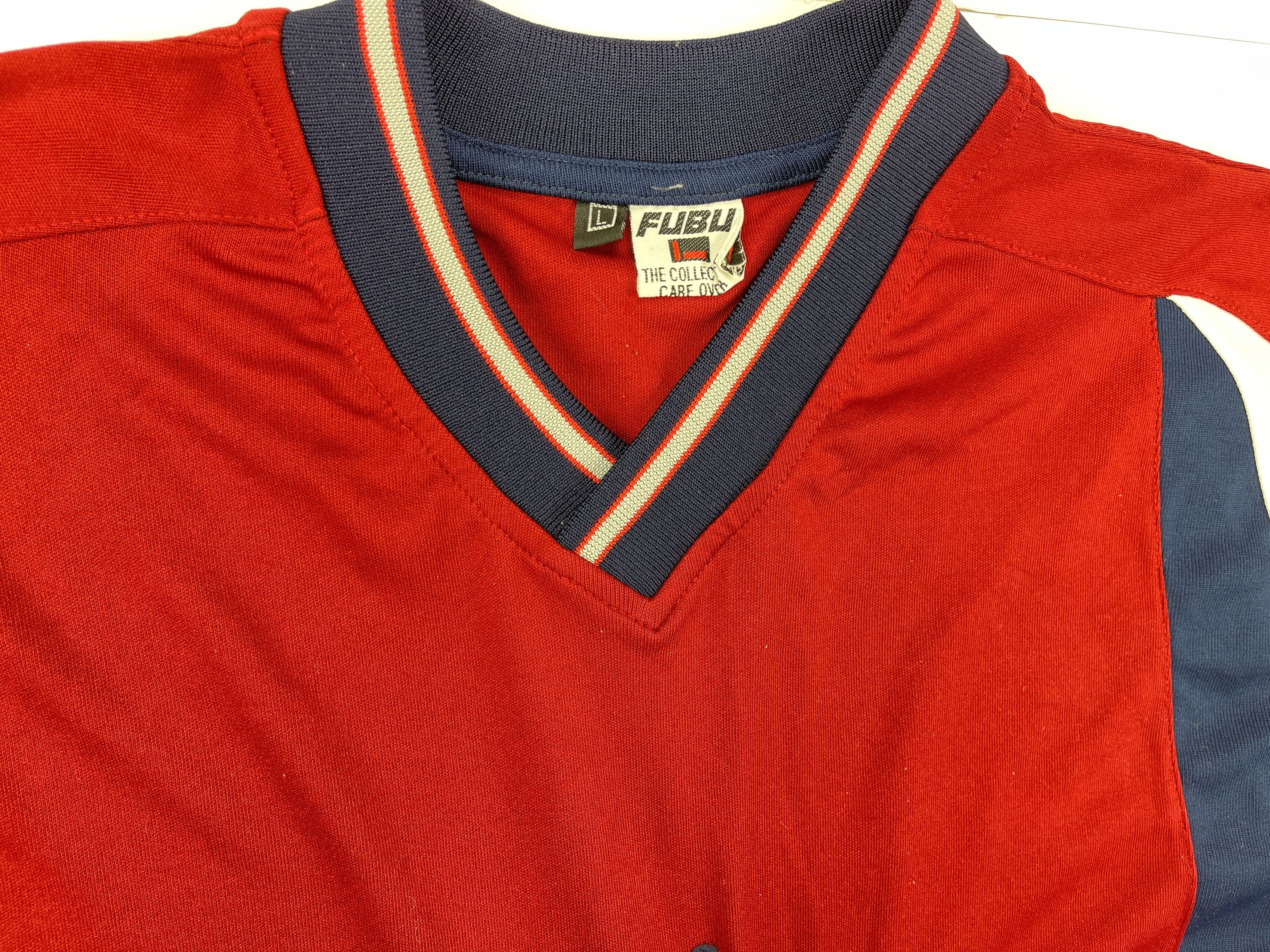 Fubu FUBU jersey, vintage hip hop t-shirt, 90s hip hop skater L Size US L / EU 52-54 / 3 - 5 Thumbnail