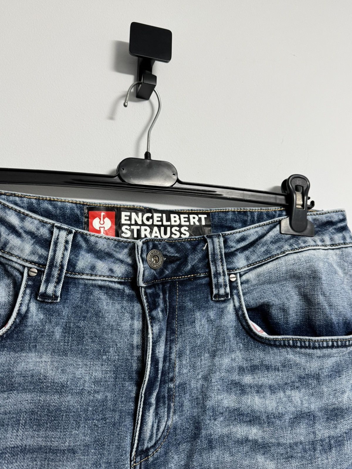Stewart & Strauss Engelbert Strauss Workwear Denim Pants Size US 34 / EU 50 - 6 Thumbnail
