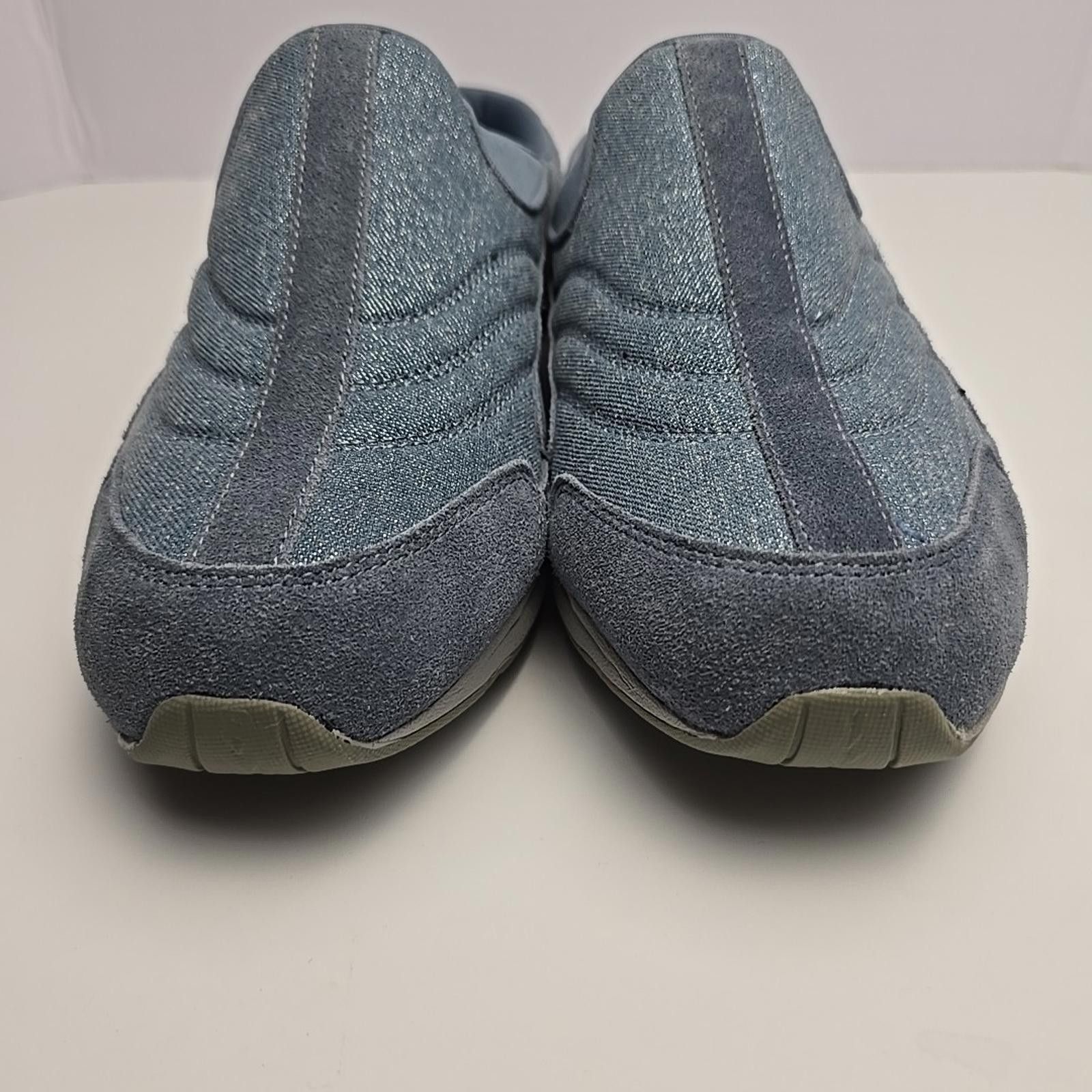 Other Easy Spirit Traveltime Clogs Blue Metallic Shimmer Size 12M Size US 12 / IT 42 - 4 Thumbnail