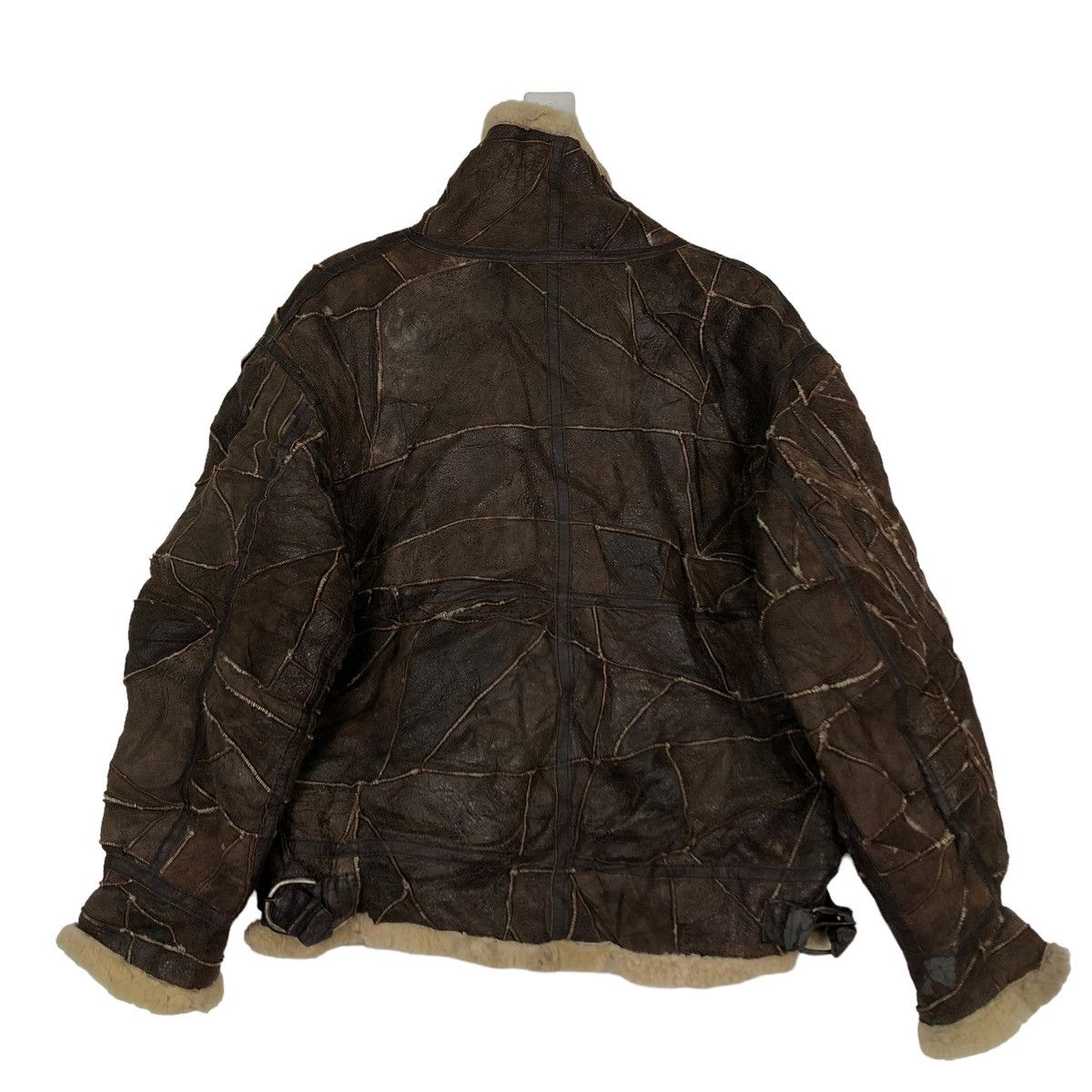 Japanese Brand 🔥VINTAGE SHEARLING B3 JACKET PATCH WORK HAI SPORTING GEAR Size US M / EU 48-50 / 2 - 11 Thumbnail
