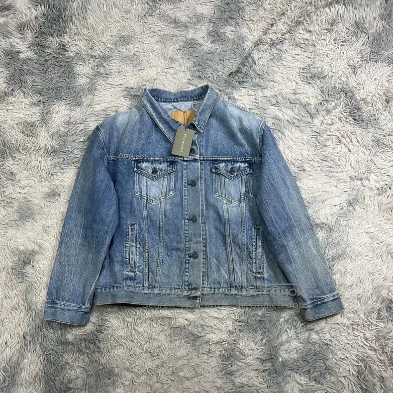 Balenciaga Balenciaga Denim Jacket Size 36 Size XS / US 0-2 / IT 36-38 - 1 Thumbnail