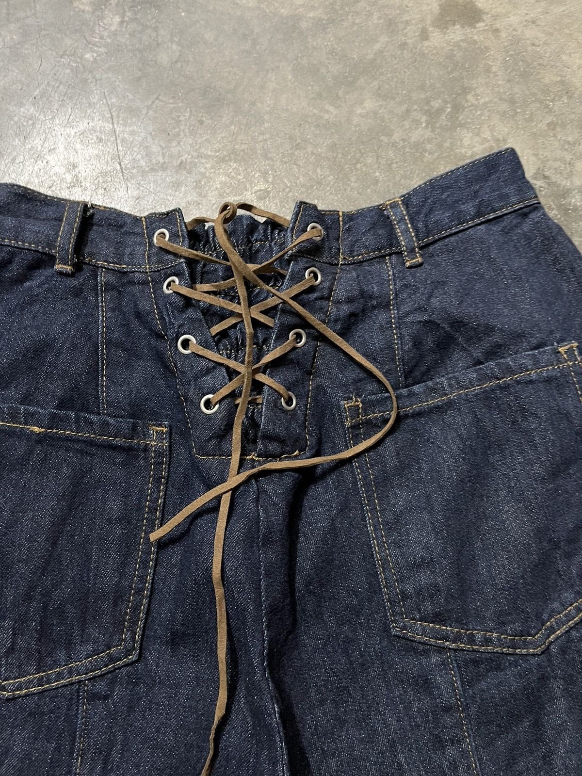 JNCO Baggy jeans drawstring pant wideleg by earth music & ecology Size US 28 / EU 44 - 4 Thumbnail