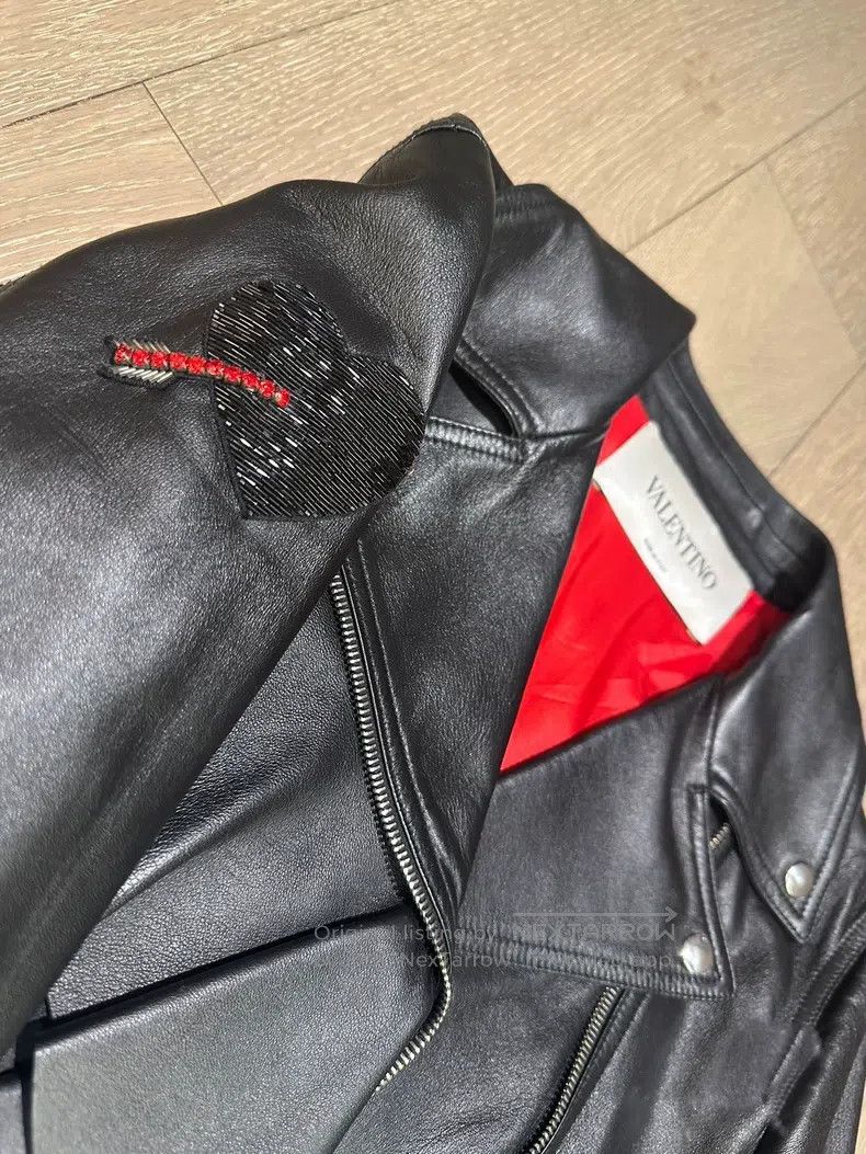 Valentino Valentino Black leather coat Size M / US 6-8 / IT 42-44 - 7 Thumbnail