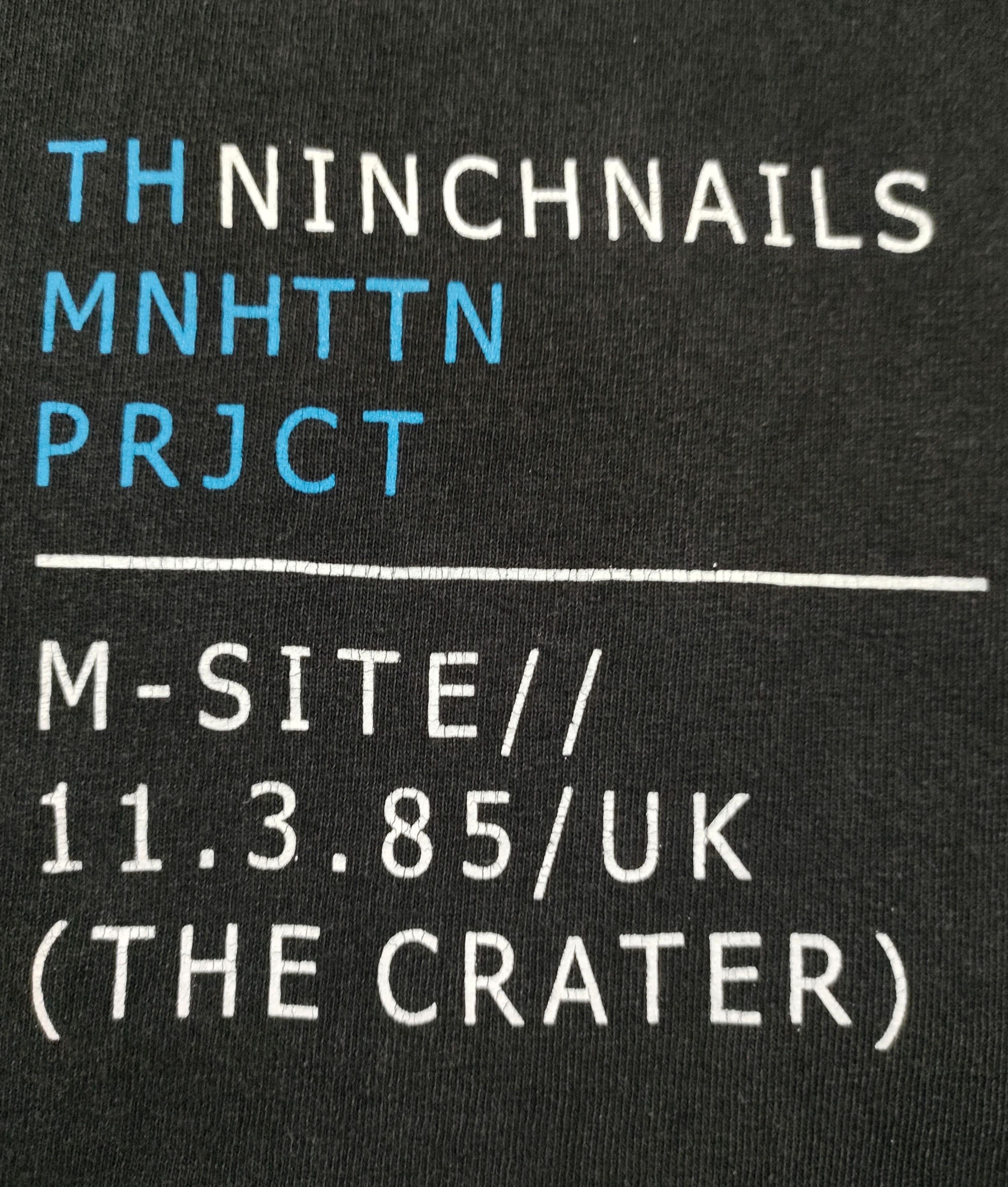 Band Tees "RARE" NINE INCH NAILS THE MNHTTN PRJCT Tee Size US L / EU 52-54 / 3 - 3 Thumbnail
