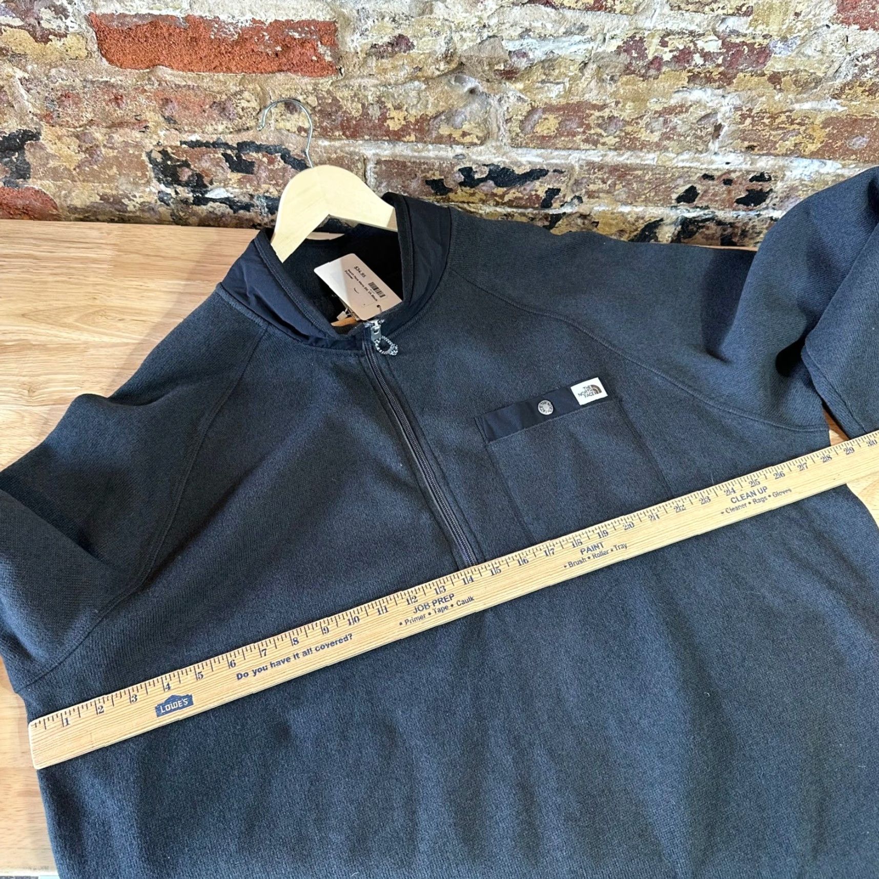 The North Face The North Face Sweatshirt Mens 3XL Black Fleece 1/4 Zip Long Sleeve Size US XXL / EU 58 / 5 - 6 Thumbnail
