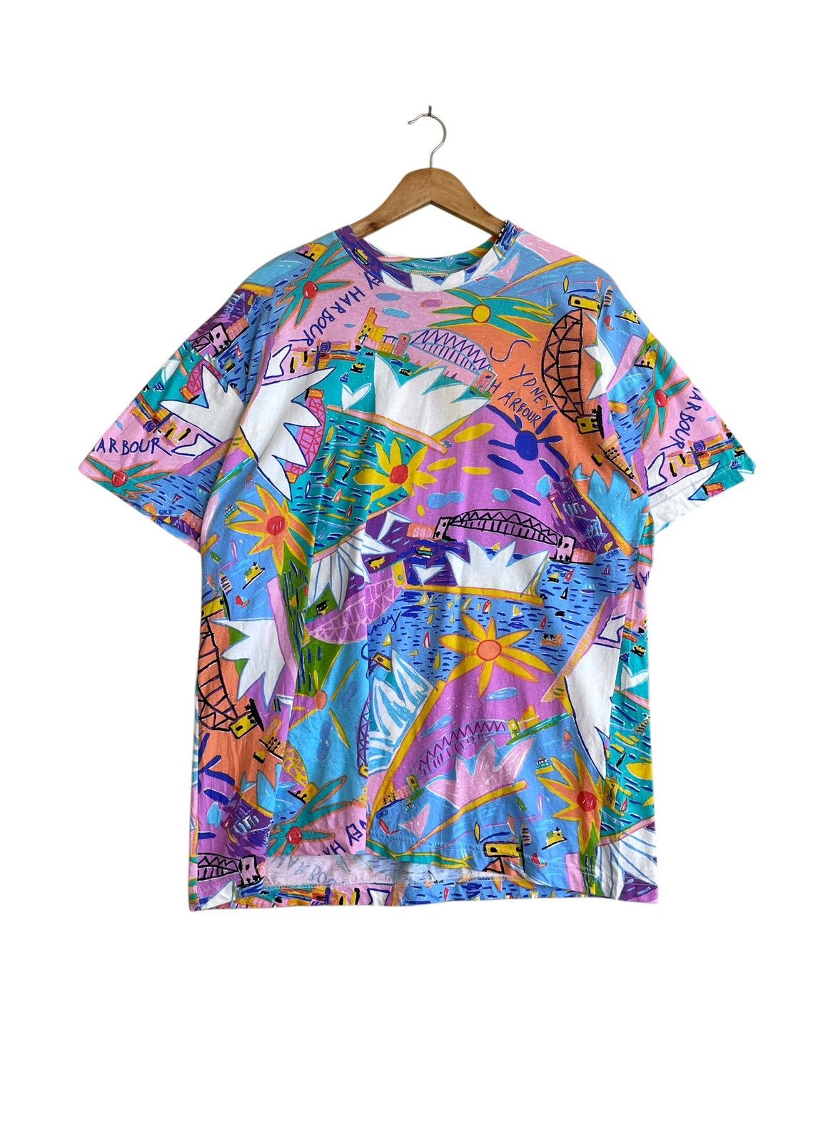 Vintage Vintage Art Brand Ken Dome Full Print T-shirt 1990s Size US M / EU 48-50 / 2 - 1 Thumbnail