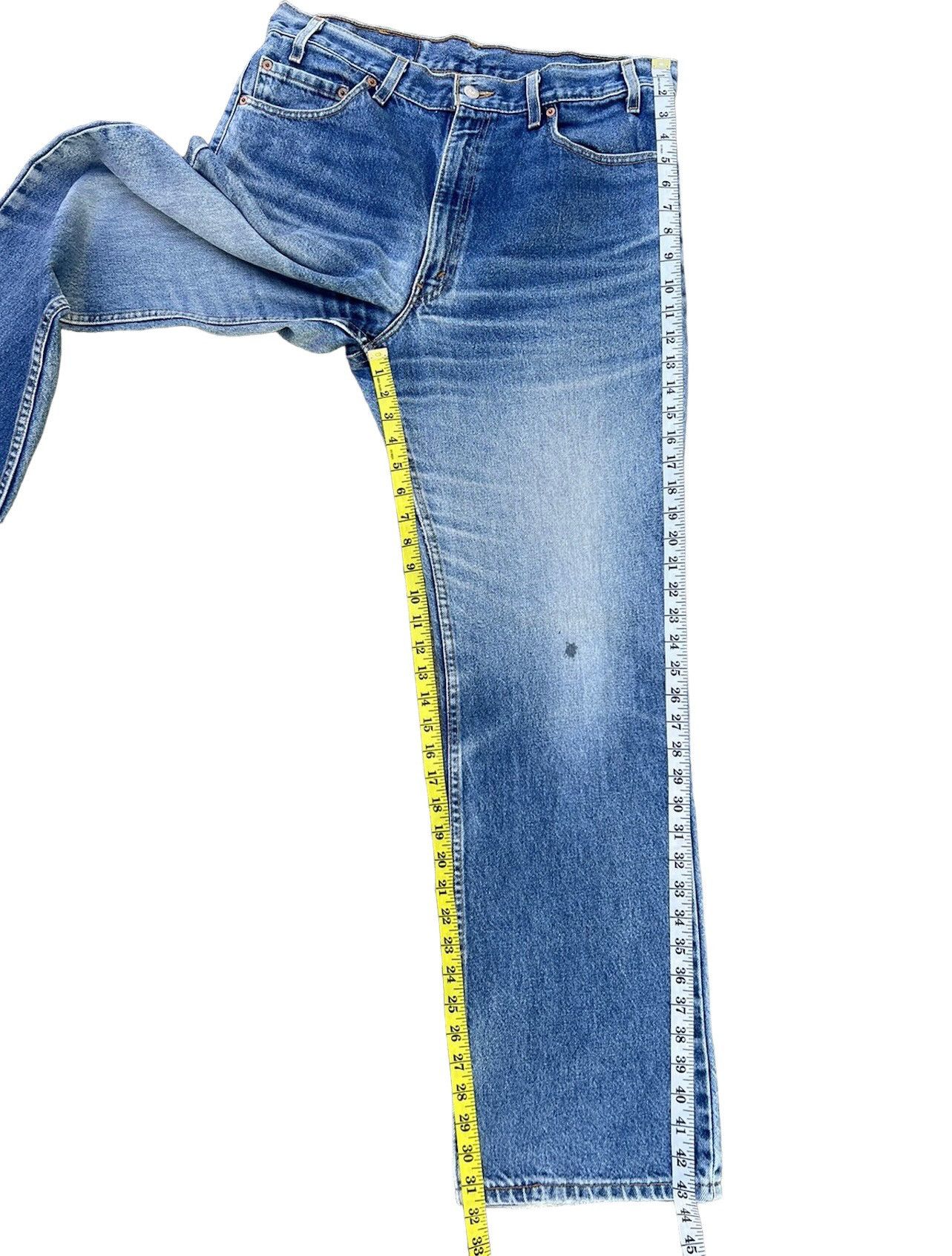 Levi's Vintage 90s Levi’s 517 Sun Fade Denim Bootcut Jeans Size US 35 - 5 Thumbnail