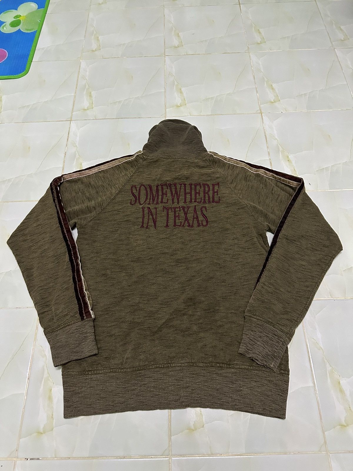 If Six Was Nine × Japanese Brand Vintage Heritage Stone Somewhere In Texas Zipper Jacket Size US S / EU 44-46 / 1 - 13 Thumbnail