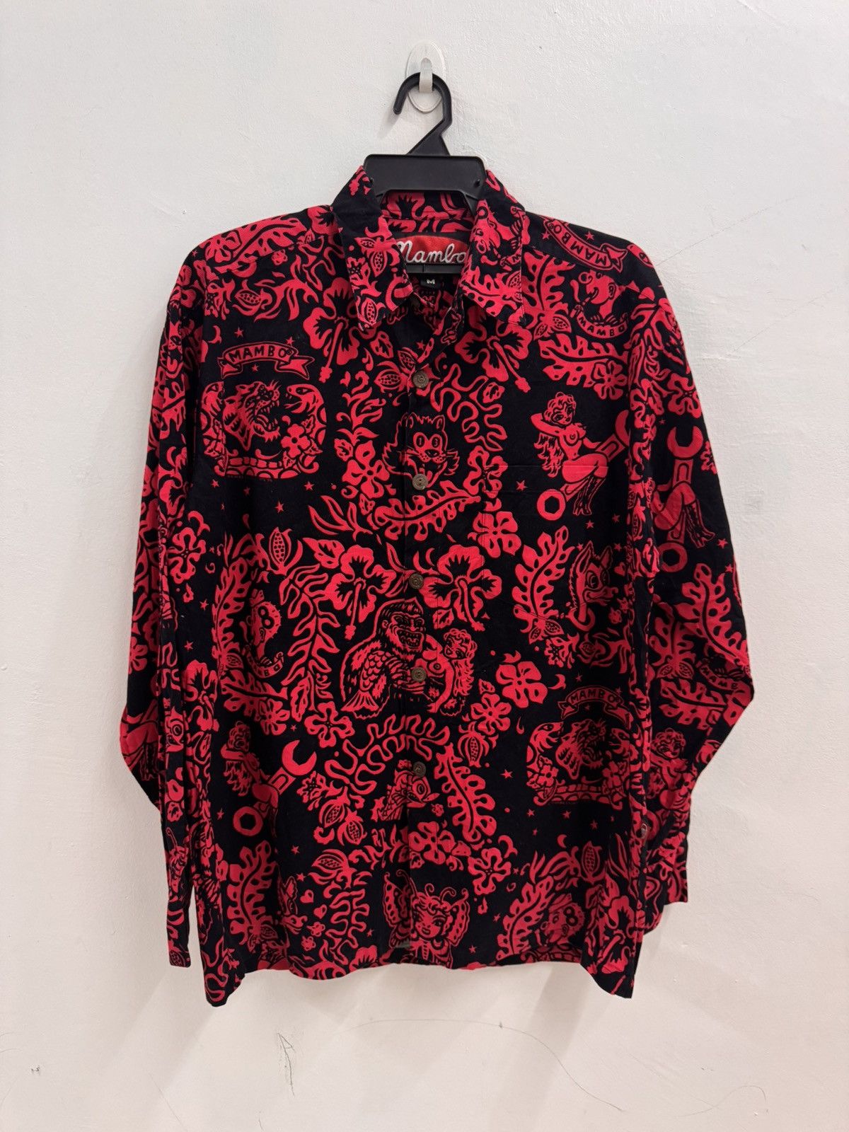 Mambo Vtg 90s Mambo Loud Fullprint Shirt Size US M / EU 48-50 / 2 - 1 Thumbnail