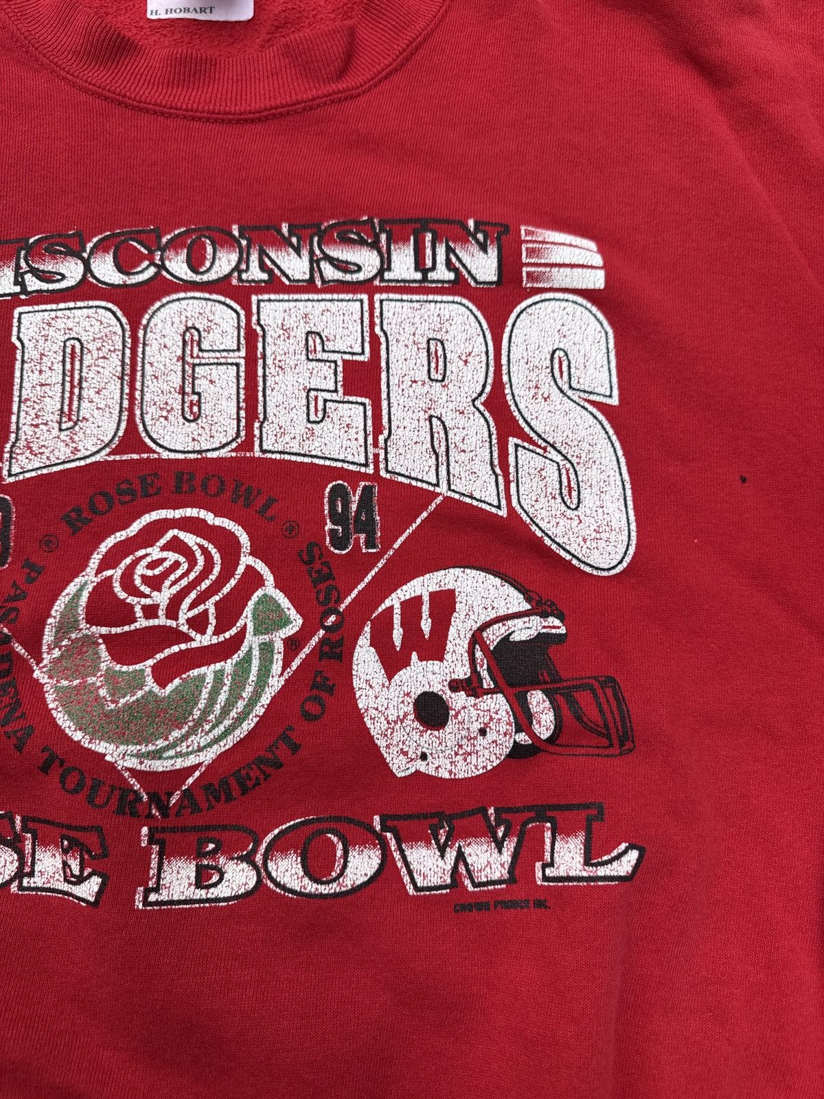 Vintage Vintage Wisconsin Badgers 1994 Rose Bowl Crewneck Sweatshirt Size US XL / EU 56 / 4 - 3 Thumbnail