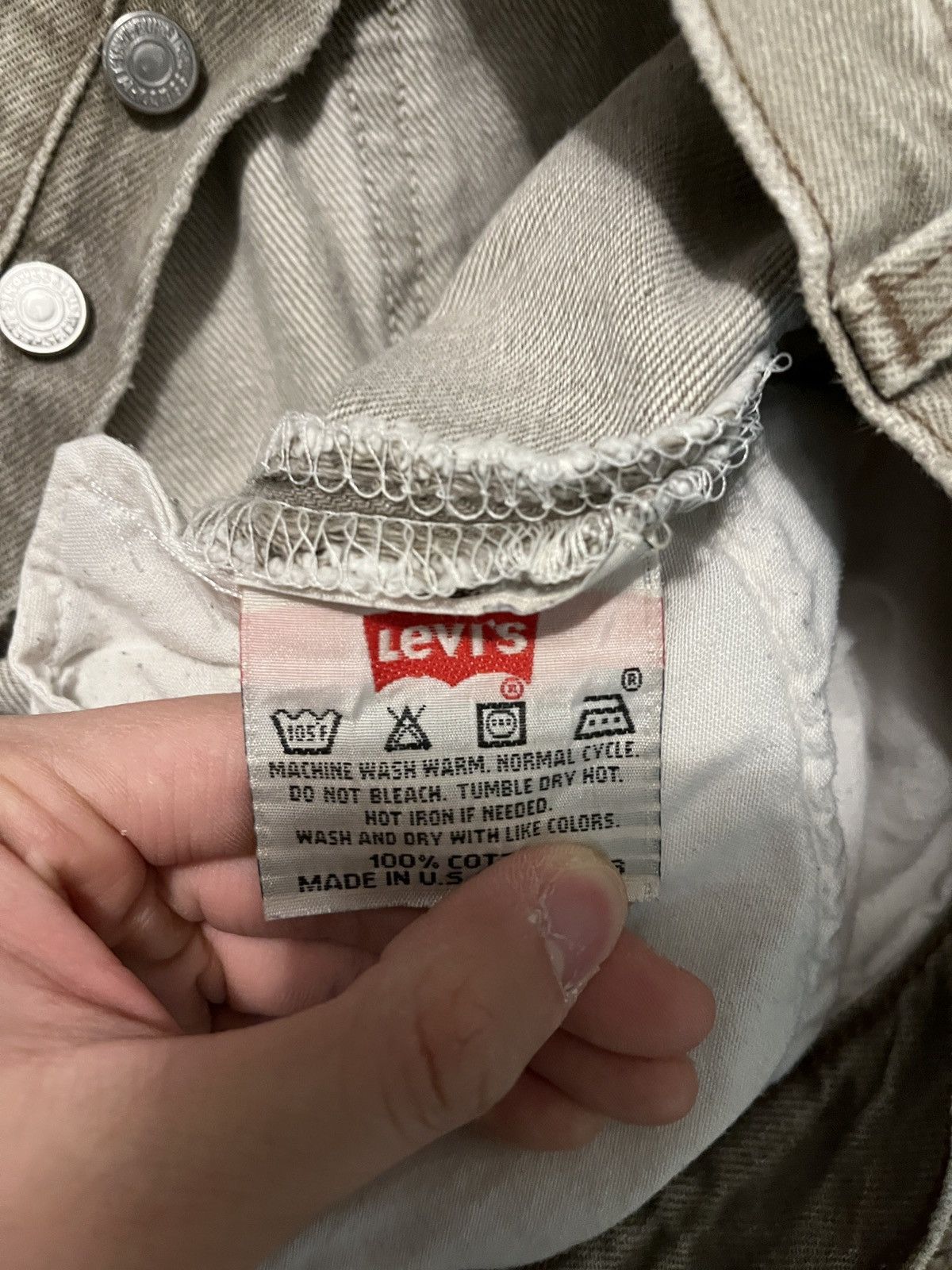 Levi's Vintage Clothing Vintage 90s Levi Jeans Size US 30 / EU 46 - 5 Thumbnail