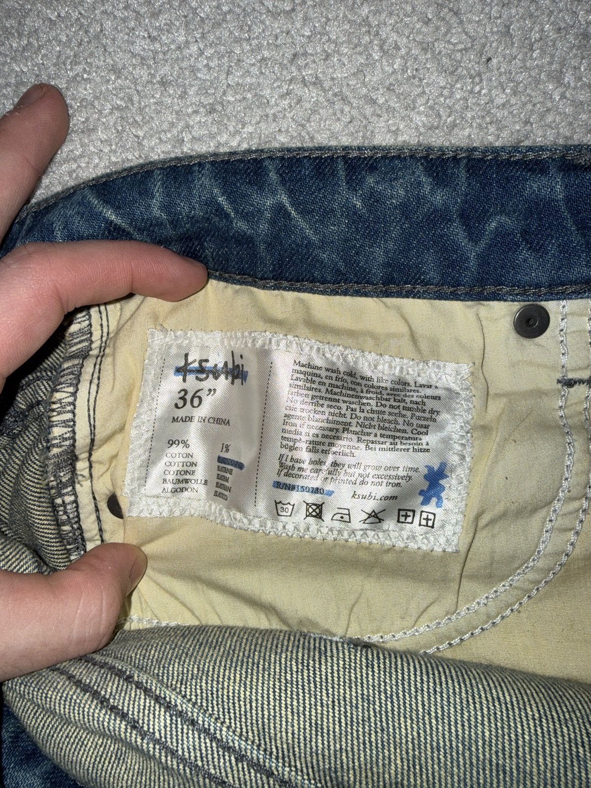 Ksubi Ksubi Van Winkle high rage jeans size 36 Size US 36 / EU 52 - 5 Thumbnail