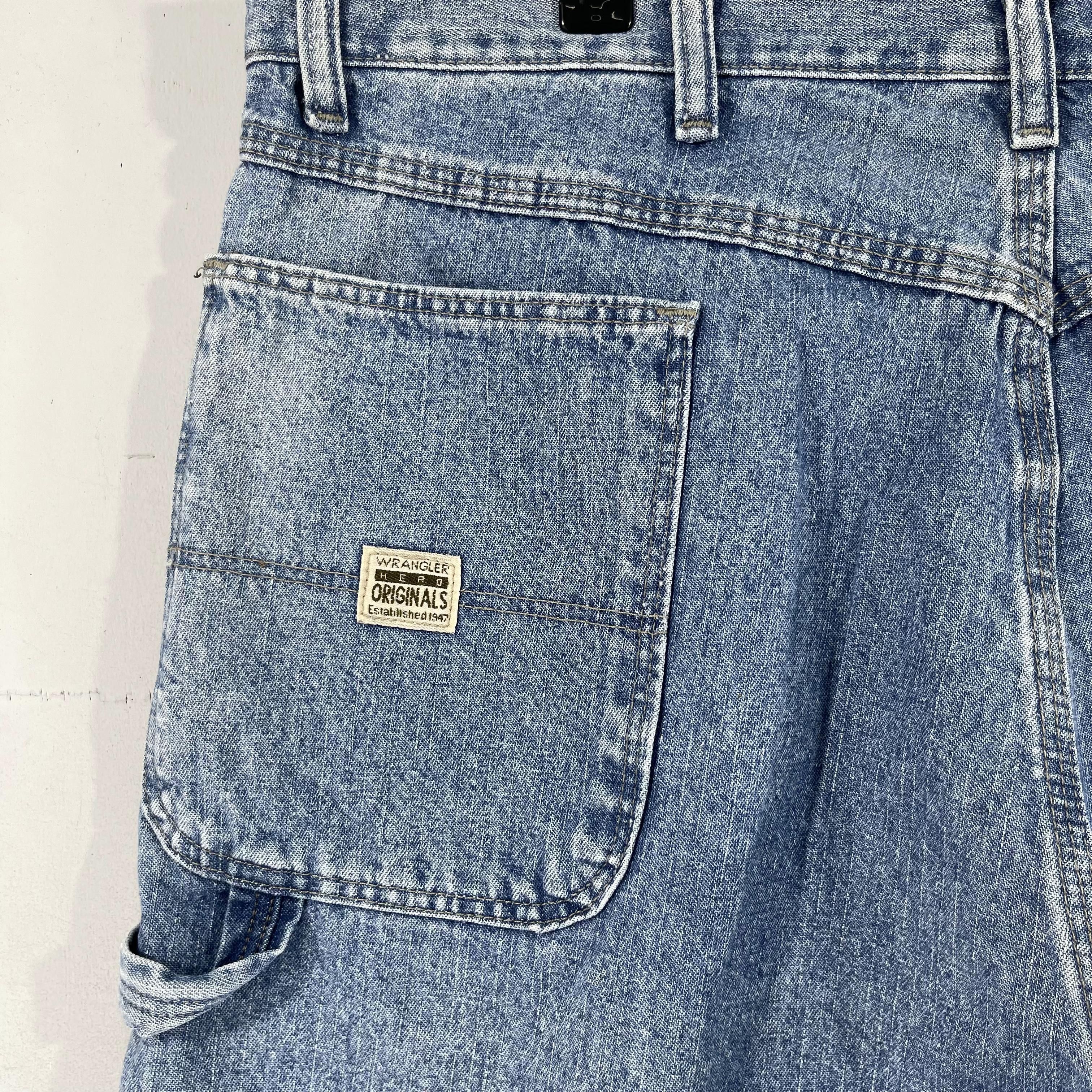 Wrangler Size 40 Vintage Wrangler Workwear Cutoff Short Jeans Size US 40 / EU 56 - 7 Thumbnail