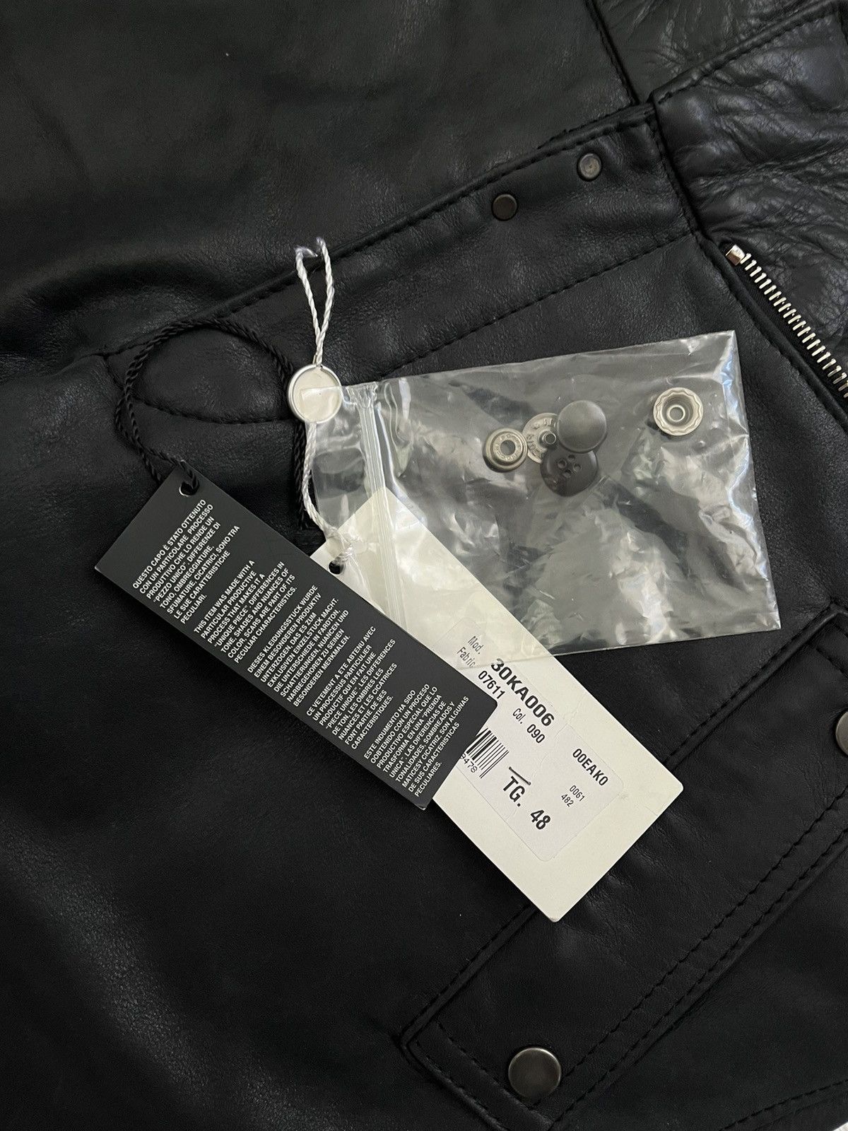 Maison Margiela Maison Margiela Spring/Summer 2006 leather biker pants Size US 31 - 10 Thumbnail