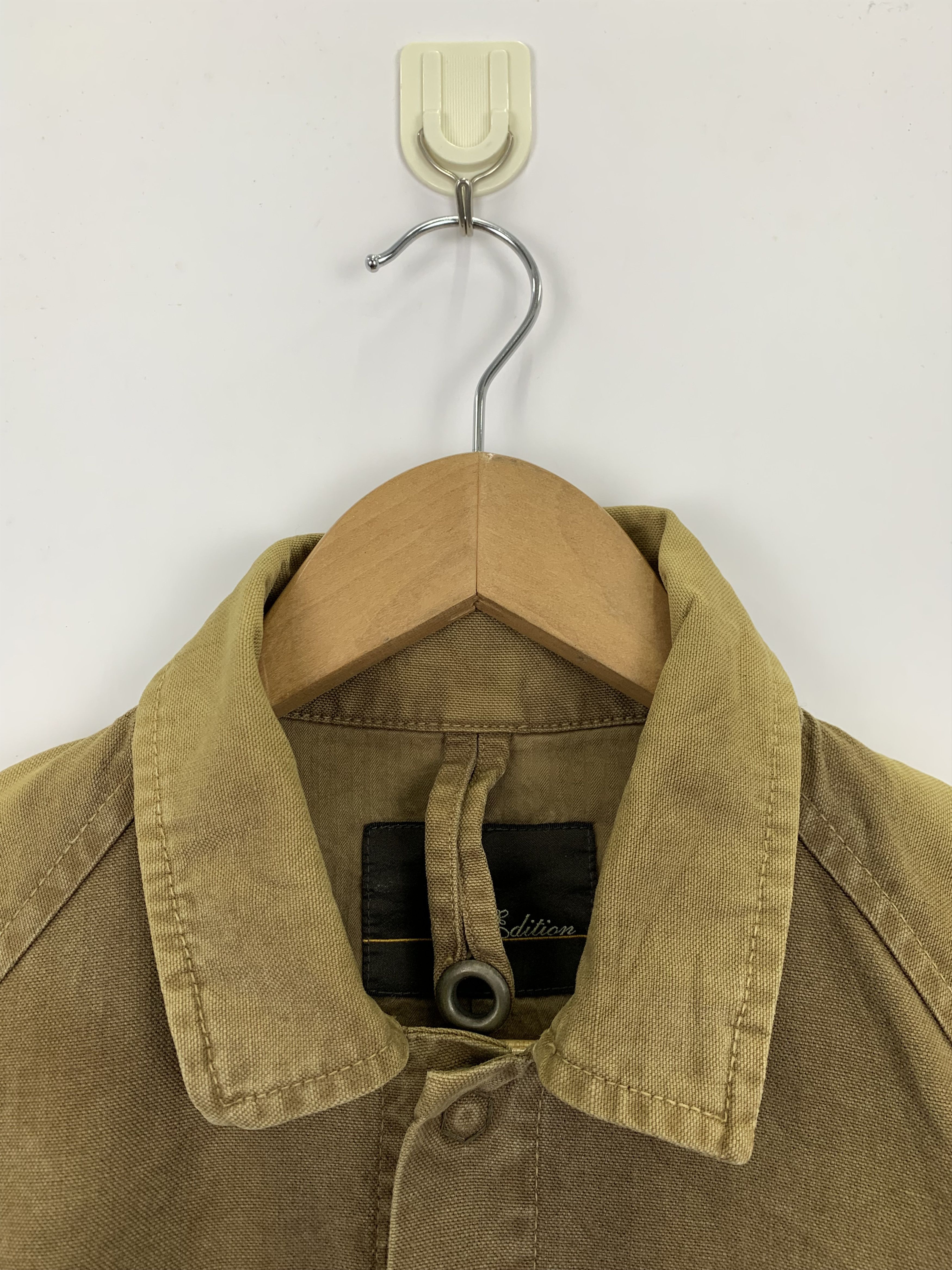 Vintage 90s Japanese Worker Denim Jacket J1048