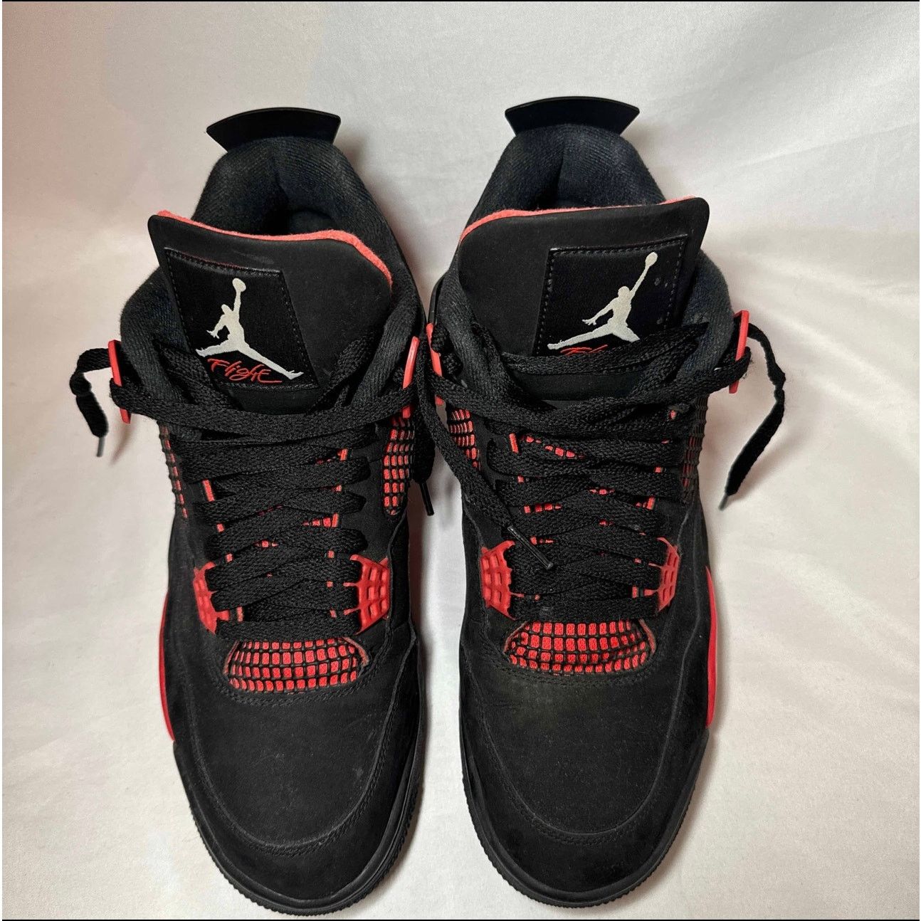 Jordan Brand × Nike Size 11 - Nike Air Jordan 4 Retro Red Thunder Men's Shoes Size US 11 / EU 44 - 4 Thumbnail