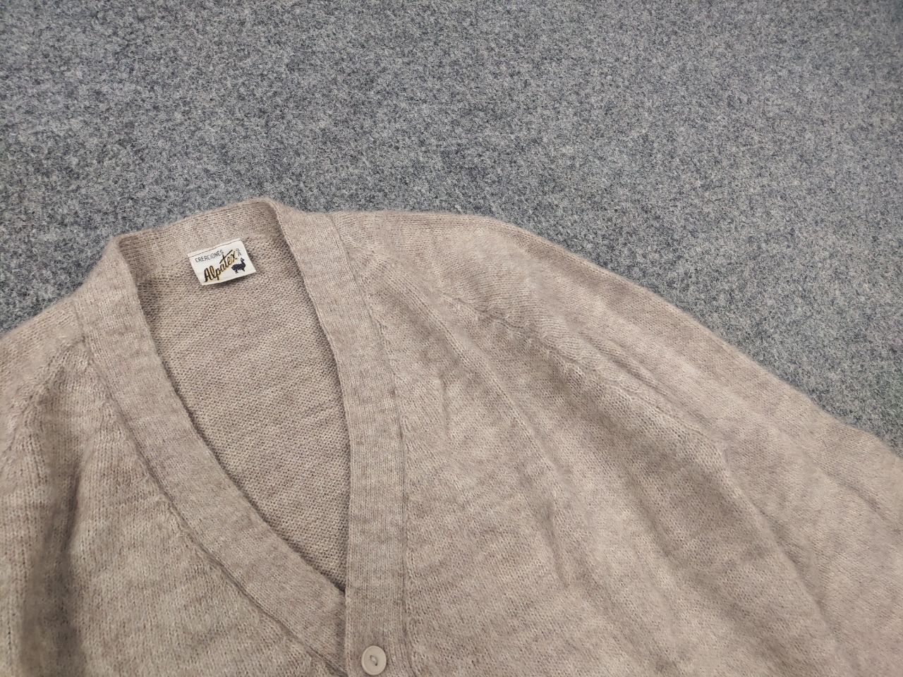 Vintage Vintage 70's Alpatex Creaciones Wool Button Cardigan Sweater Size US L / EU 52-54 / 3 - 4 Thumbnail