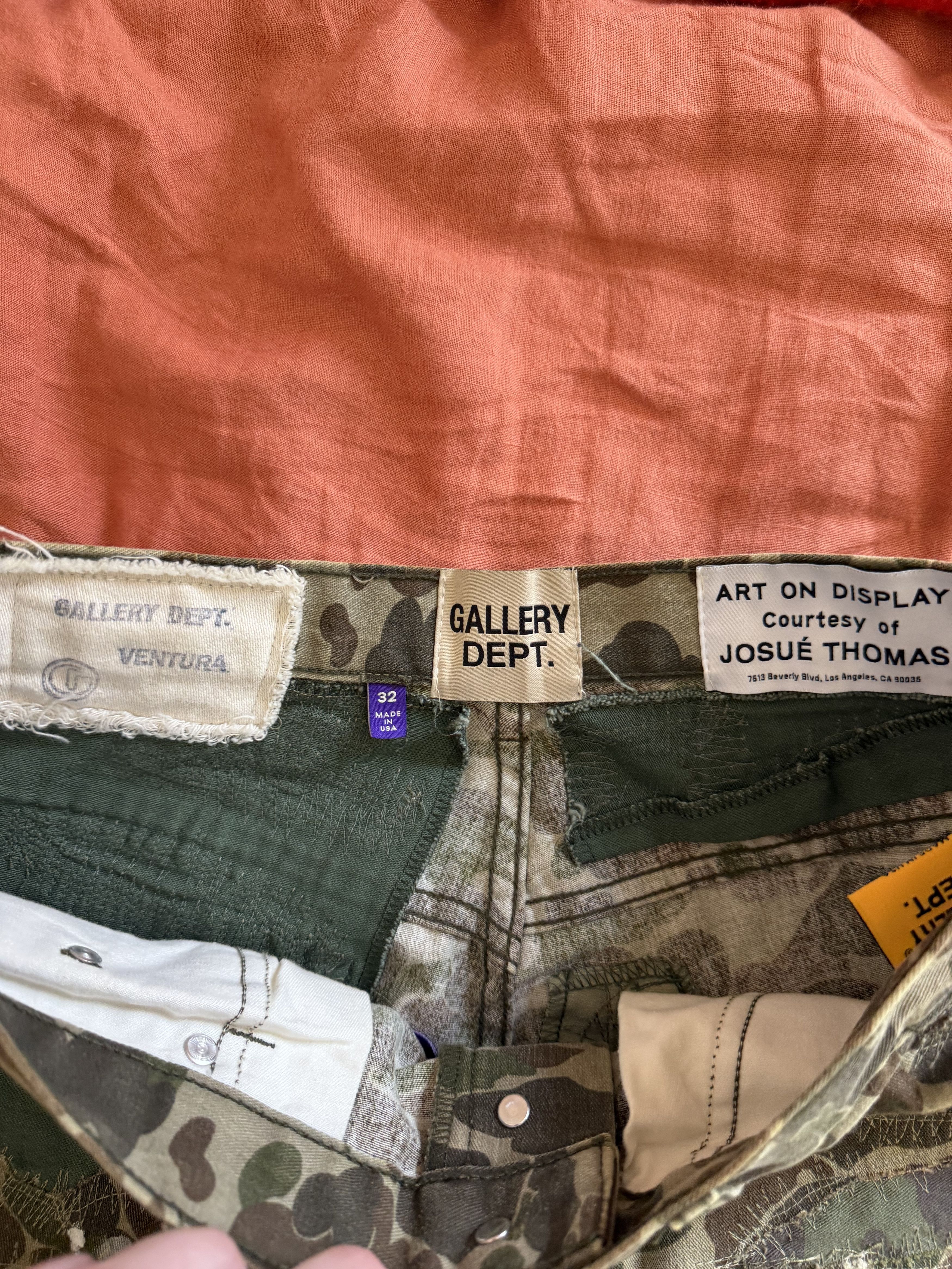 Gallery Dept. Gallery Dept. Ventura Reworked Camo Pants Size US 32 / EU 48 - 11 Thumbnail
