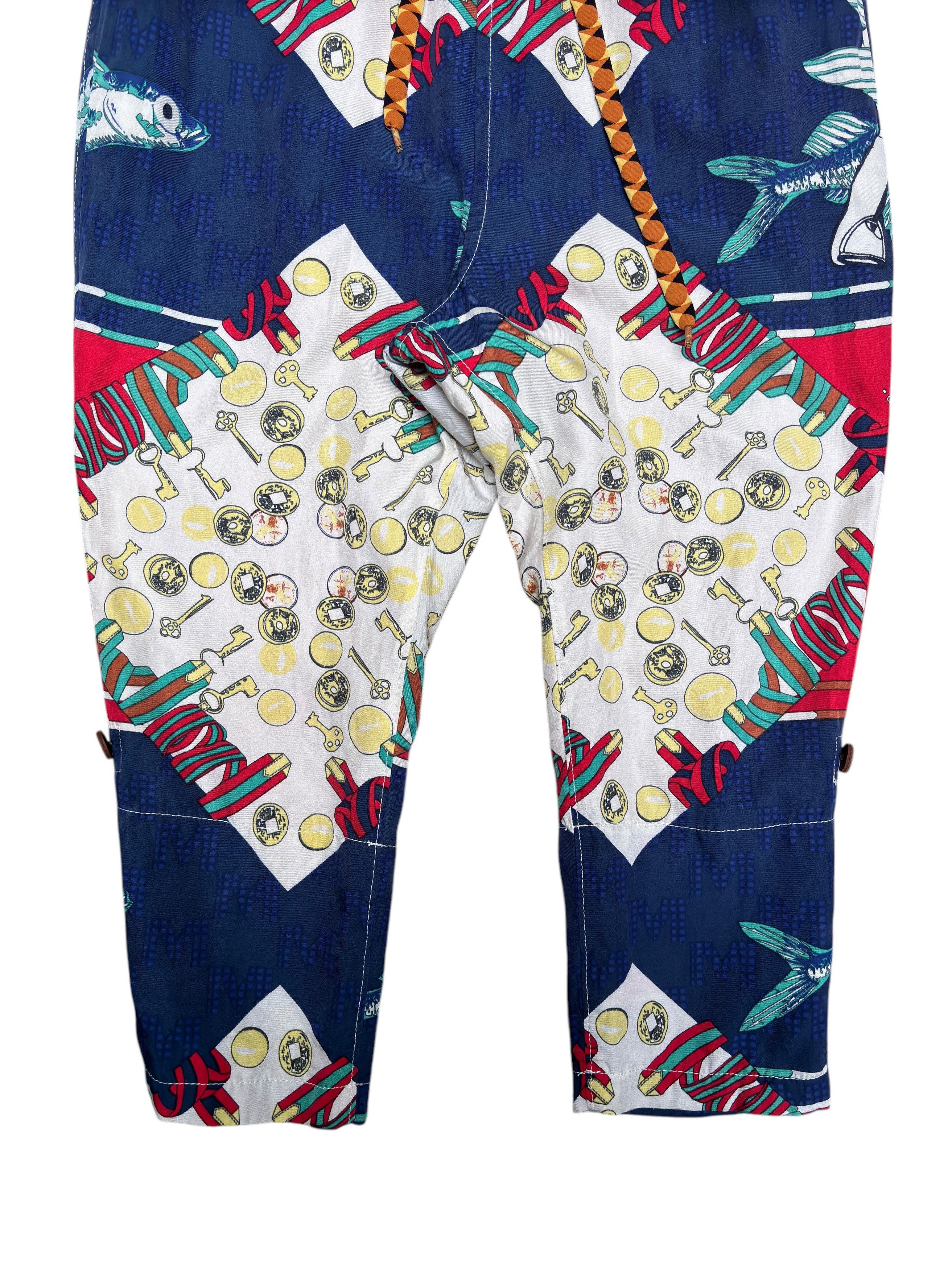 Issey Miyake × mercibeaucoup mercibeaucoup issey miyake allover adjustable Print Pants Size US 31 - 8 Thumbnail