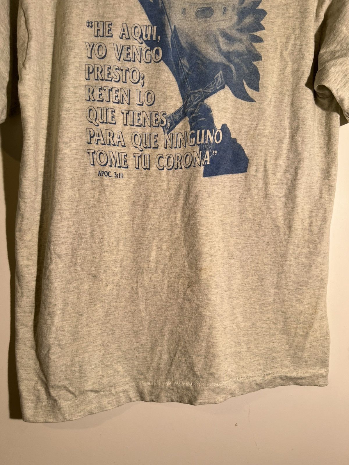 Vintage 90’s 2000’s Y2K VTG Vintage Spanish Church Jesus Christ Tee Size US L / EU 52-54 / 3 - 4 Thumbnail