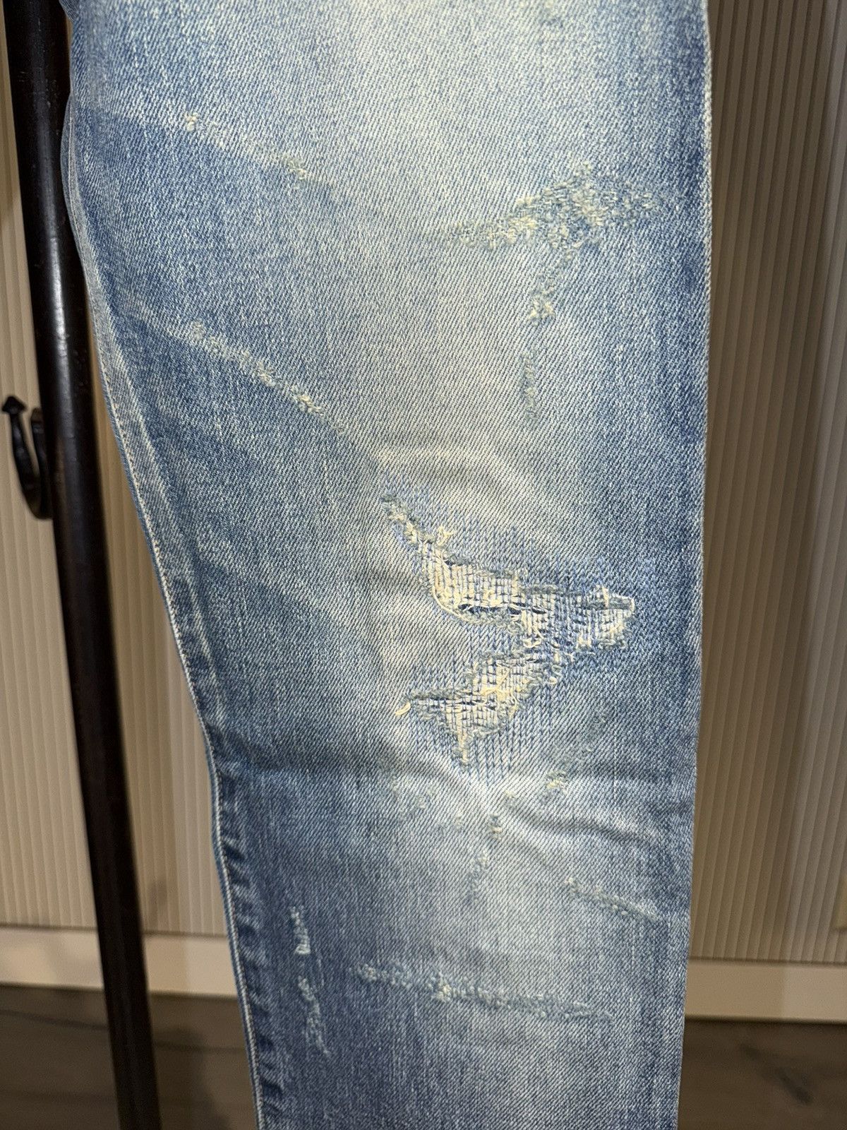 Balmain Balmain Distressed Slim Denim Size US 30 / EU 46 - 4 Thumbnail