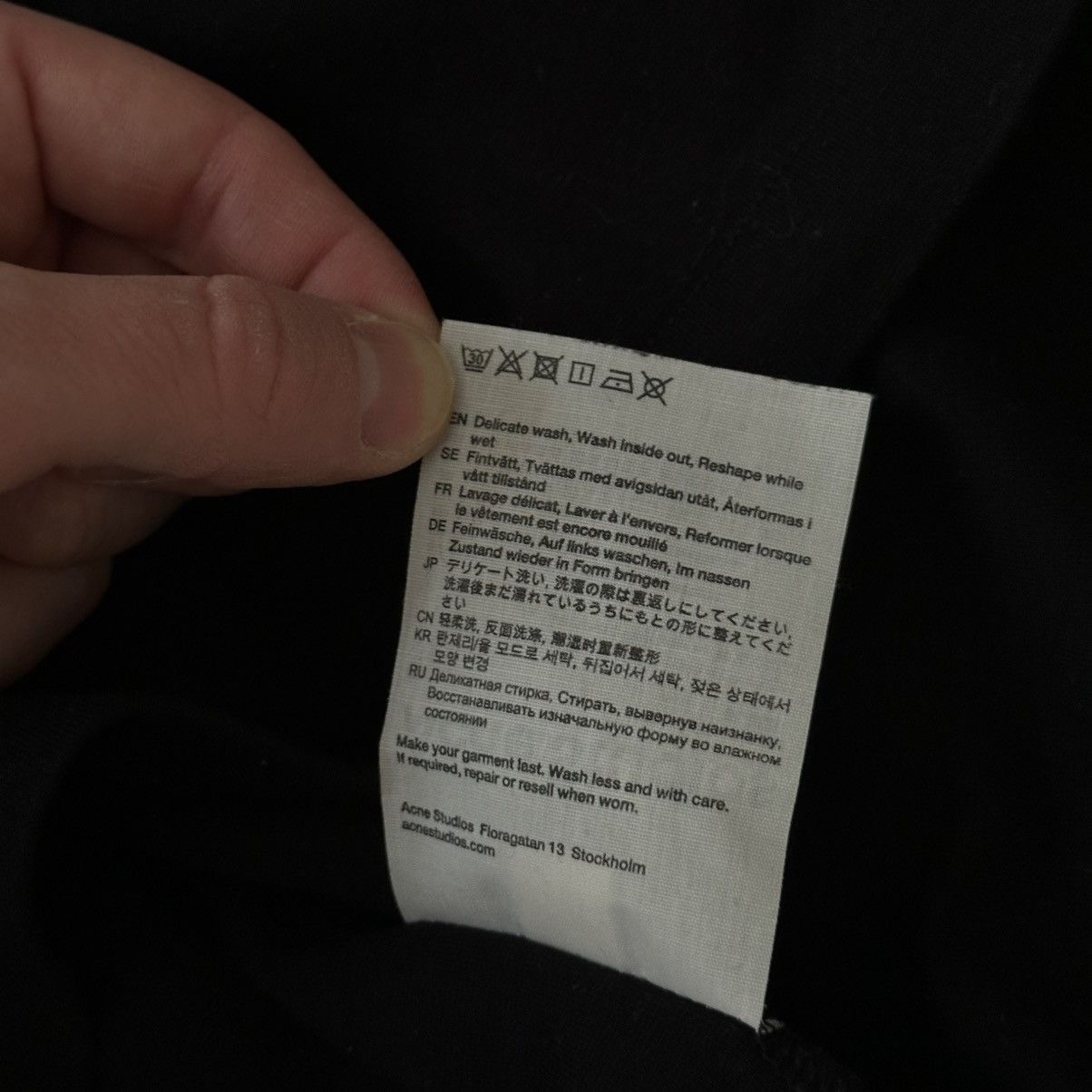 Acne Studios logo-collar T-shirt Size US XS / EU 42 / 0 - 4 Thumbnail