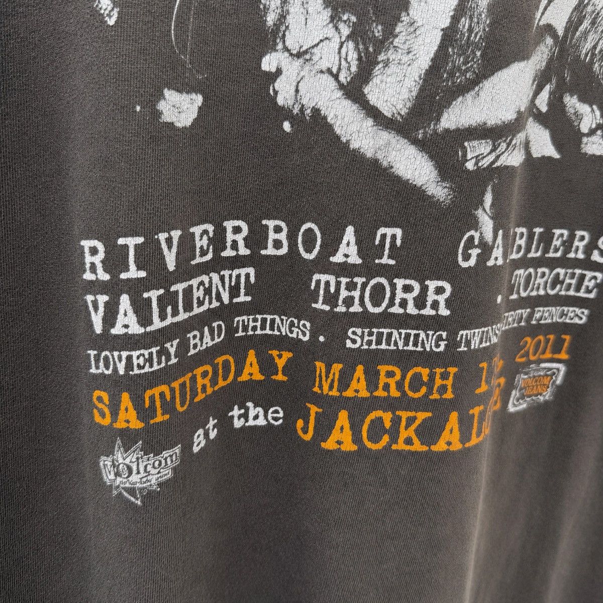 Band Tees Riverboat Gamblers Valient Thorr Torche 2011 Free Beer Party Size US M / EU 48-50 / 2 - 5 Thumbnail