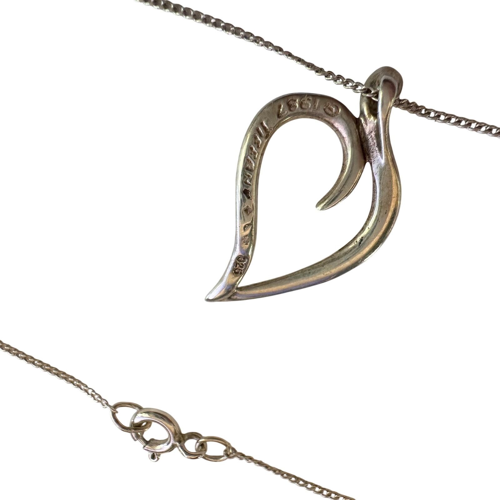 Tiffany & Co. Tiffany & Co Sterlilng Open Leaf Necklace Size ONE SIZE - 10 Thumbnail