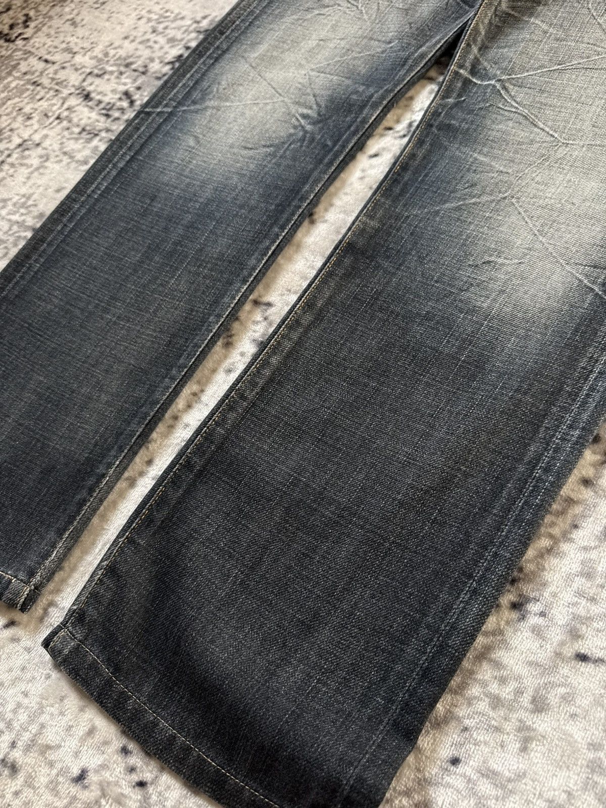 Edwin Edwin 502 Sulfur Denim Shadow Wash Jeans Size US 30 / EU 46 - 6 Thumbnail