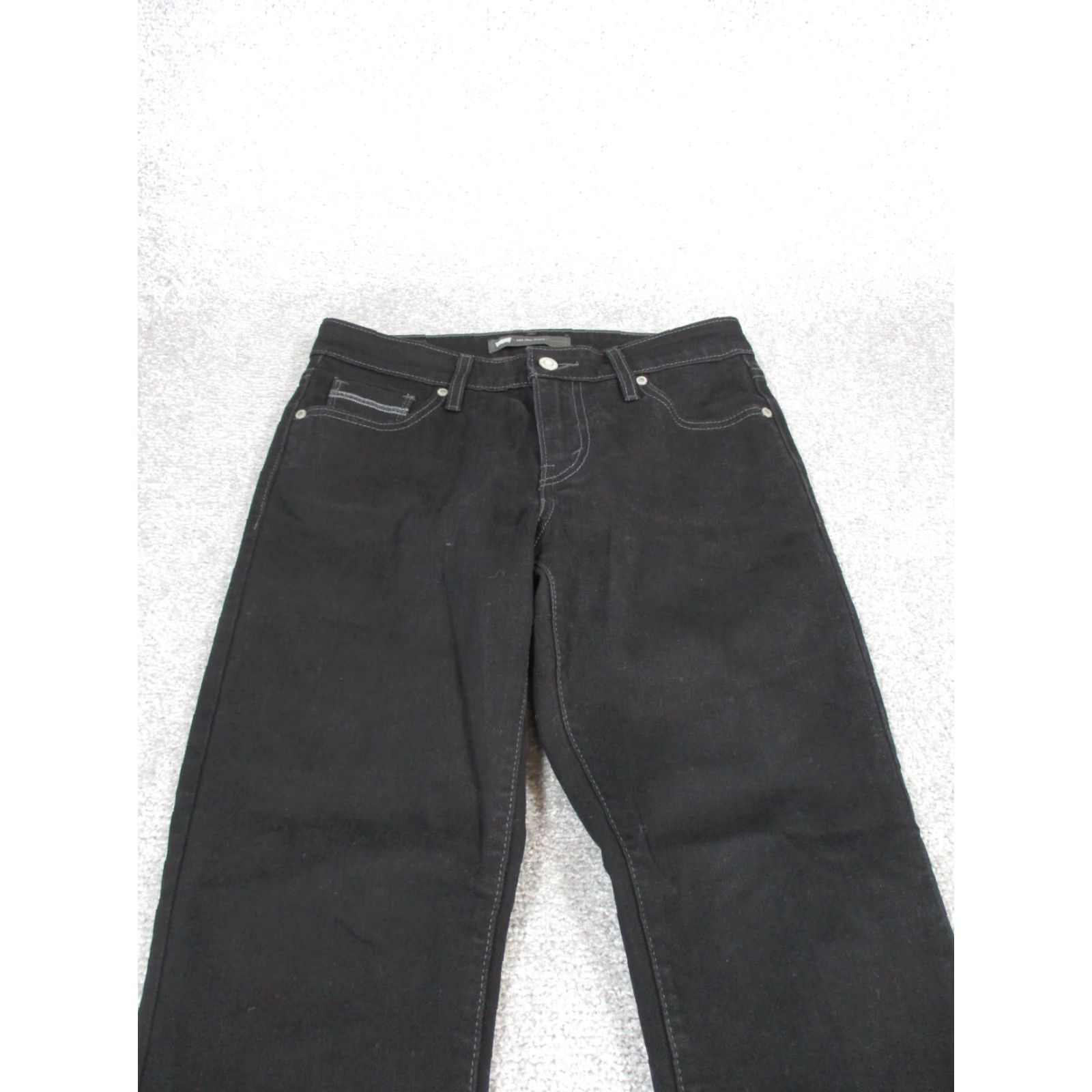 Levi's LEVI'S Jeans Womens 6 Black Denim Mid Rise Skinny Charcoal Wash Size 28" / US 6 / IT 42 - 2 Thumbnail