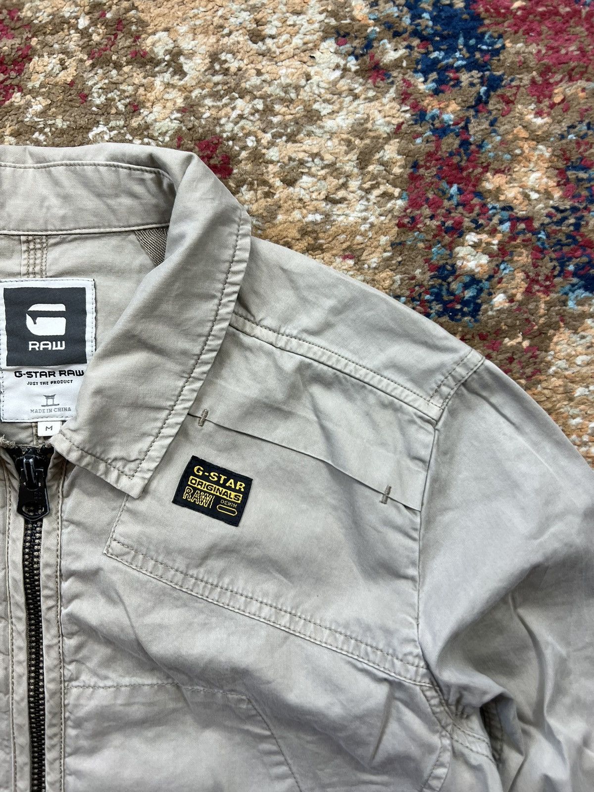 G-Star × Vintage 🥯 G STAR RAW Y2K 90’s JACKET Size US M / EU 48-50 / 2 - 3 Thumbnail