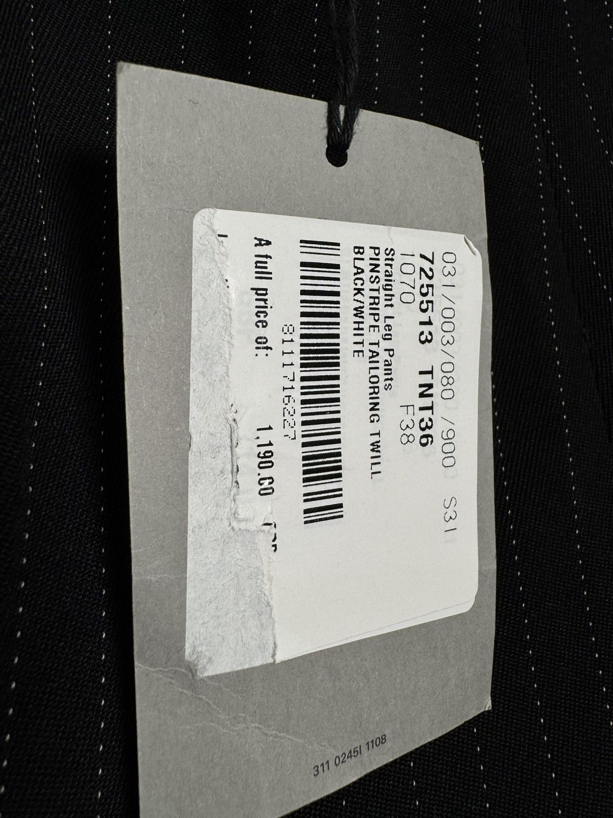 Balenciaga BALENCIAGA pinstripe trousers NEW with tag F38 Size 27" / US 4 / IT 40 - 5 Thumbnail