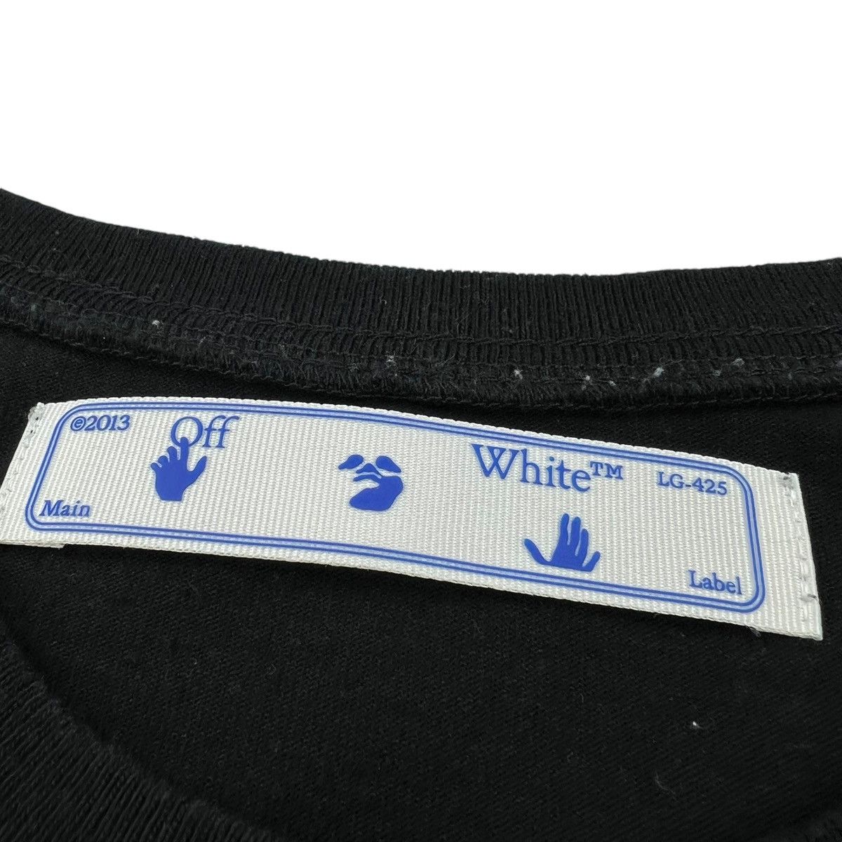 Off-White Off-White Stencil Arrows Black Long Sleeve T Shirt Size US M / EU 48-50 / 2 - 4 Thumbnail