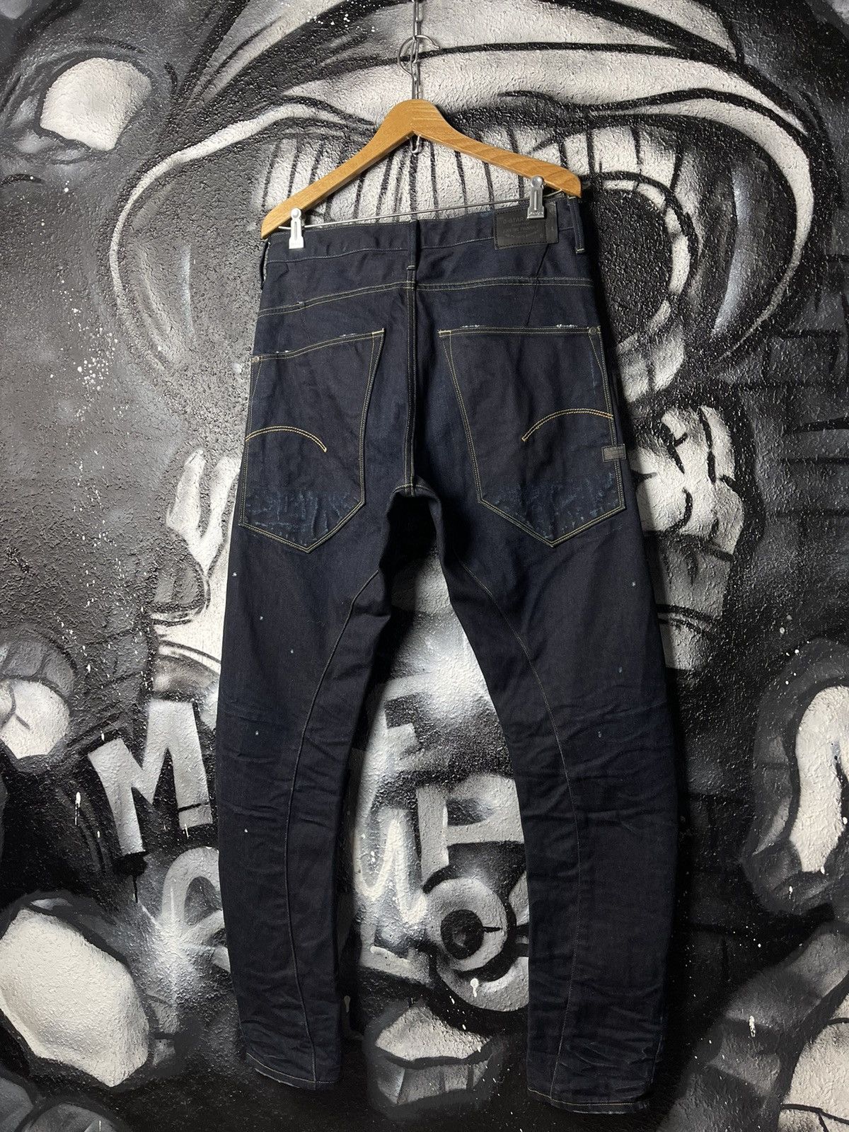 G-Star G Star RAW Type C 3D Loose Tapered Jeans Men’s Size W31 L34 Size US 31 - 1 Thumbnail