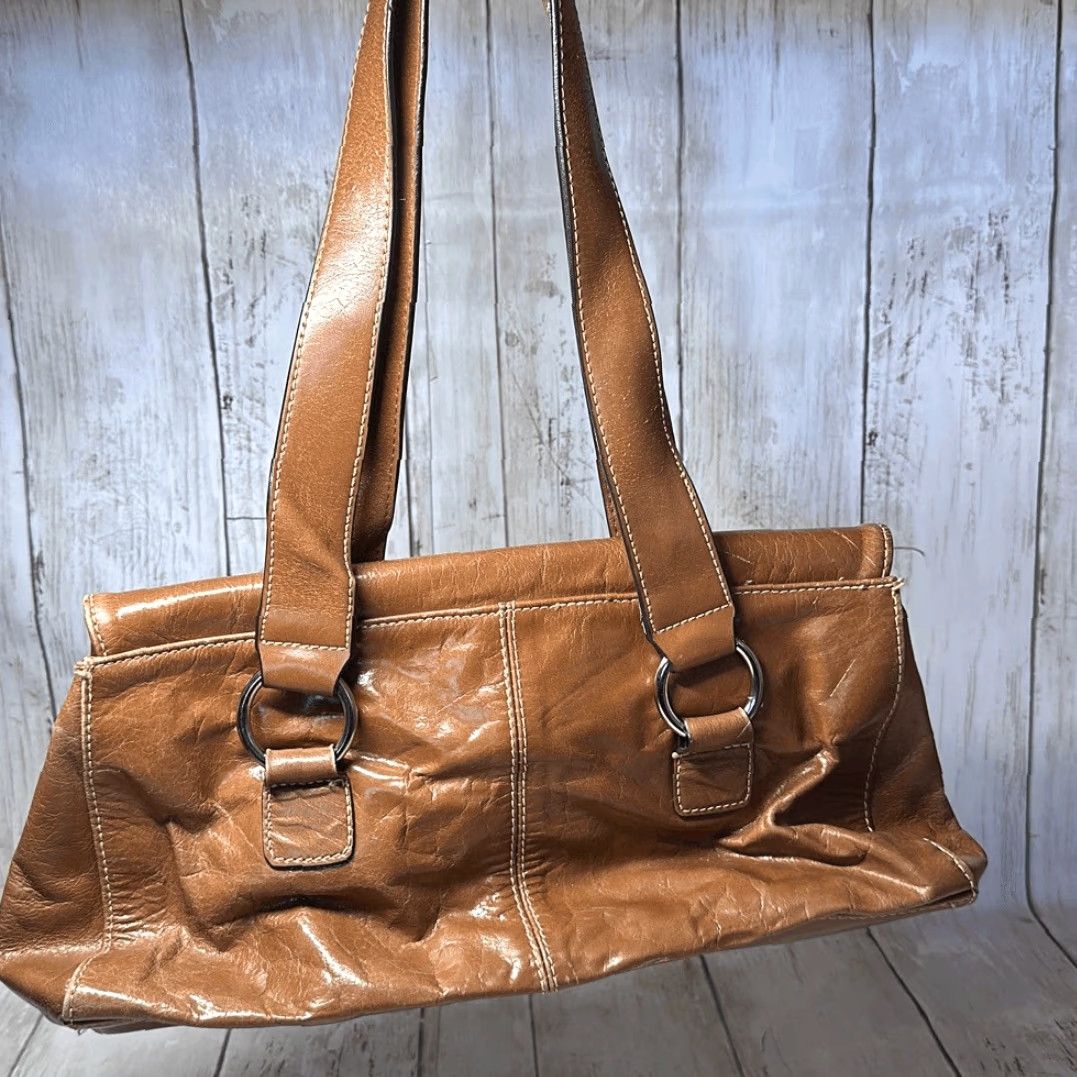 Vintage Vintage Wilsons Leather Brown Shoulder Bag Purse Medium User: Vintage Wilsons Leather Brown Shoulder Bag Purse Medium Size ONE SIZE - 4 Thumbnail