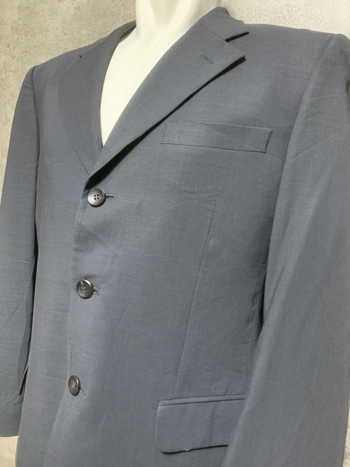 Loro Piana Loro Piana Zelander Wool Tailored Blazer Size 42R - 2 Thumbnail