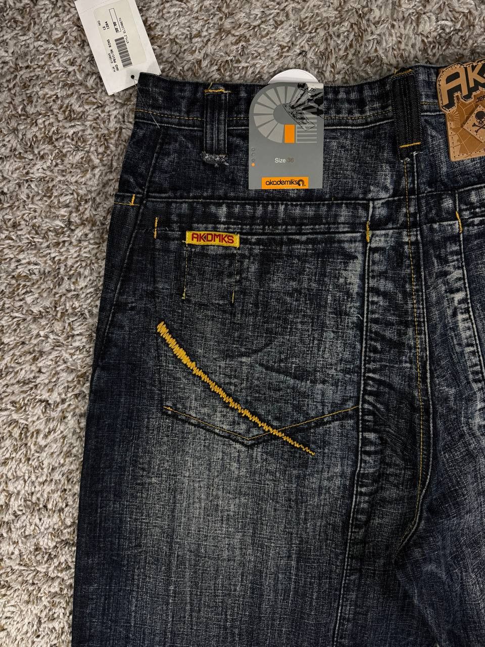Akademiks Vintage Akademiks Baggy Jeans Denim Y2K Hip Hop Patches Size US 36 / EU 52 - 15 Thumbnail