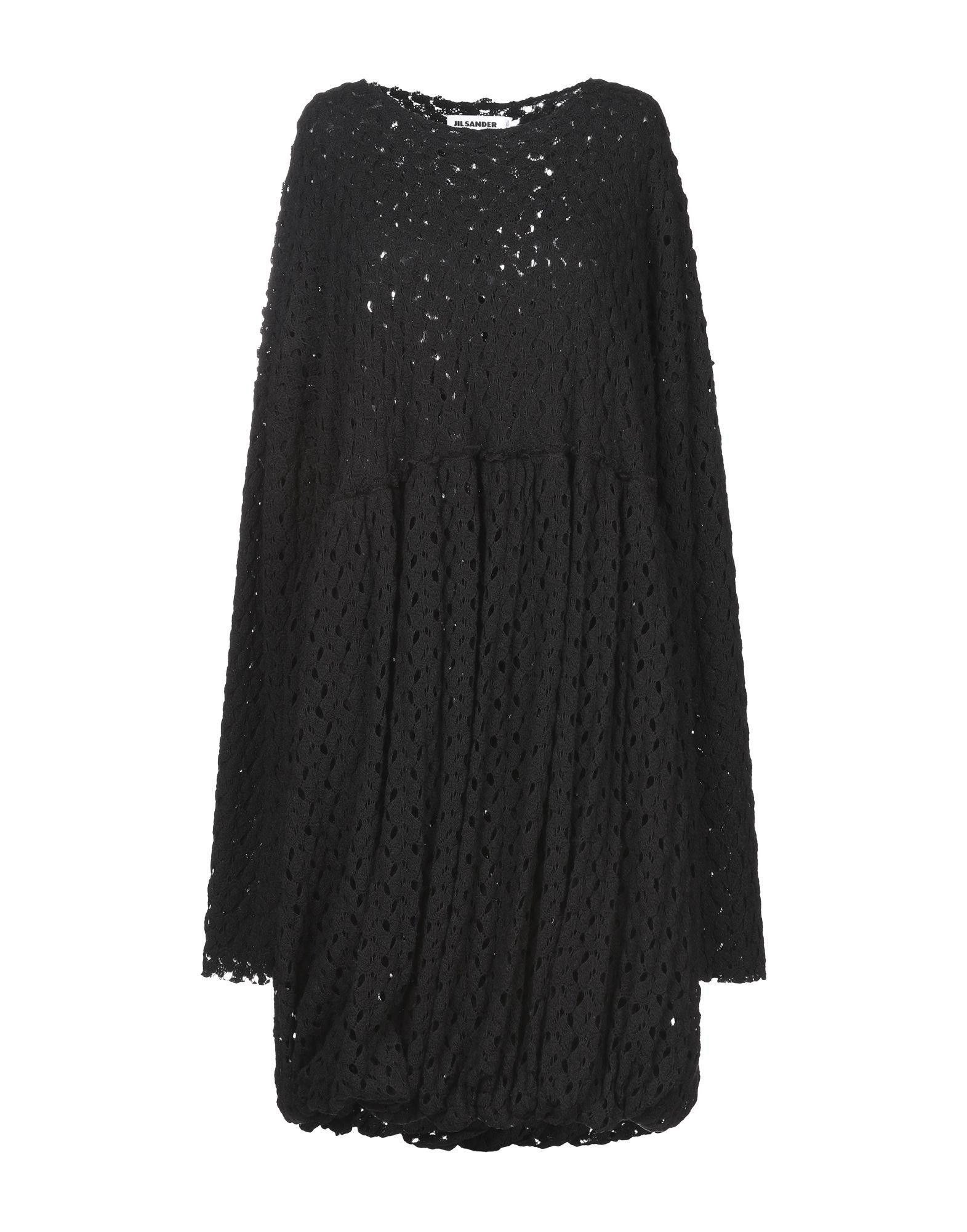 Jil Sander Jil Sander Wool Blend Dress Knit Black Size EU 38 Size M / US 6-8 / IT 42-44 - 1 Thumbnail