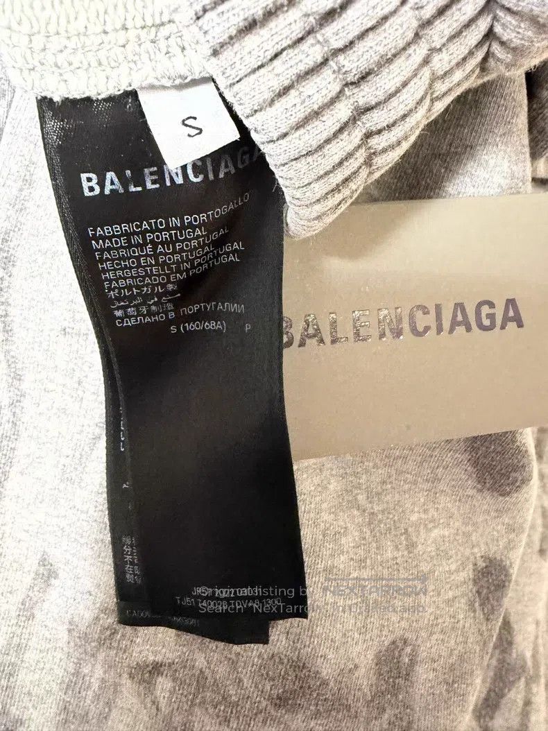 Balenciaga Balenciaga size S Gray Manchester United tie-dye long pant Size US 30 / EU 46 - 4 Thumbnail
