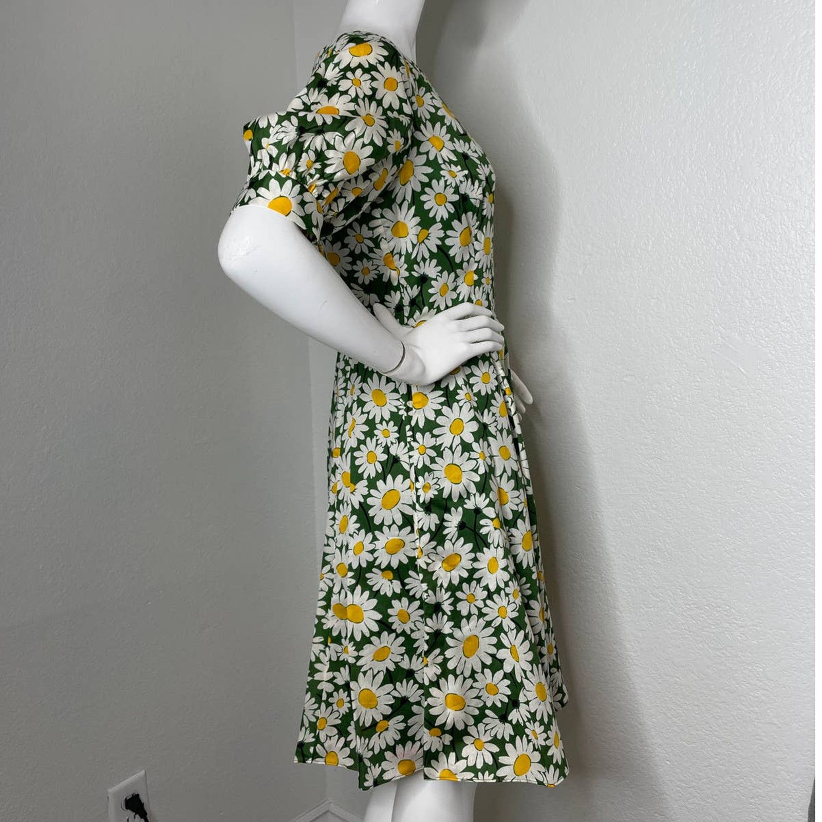 Kate Spade Kate spade NY Women’s Kate Daisy Puff-Sleeve Dress 00 Size ONE SIZE - 4 Thumbnail