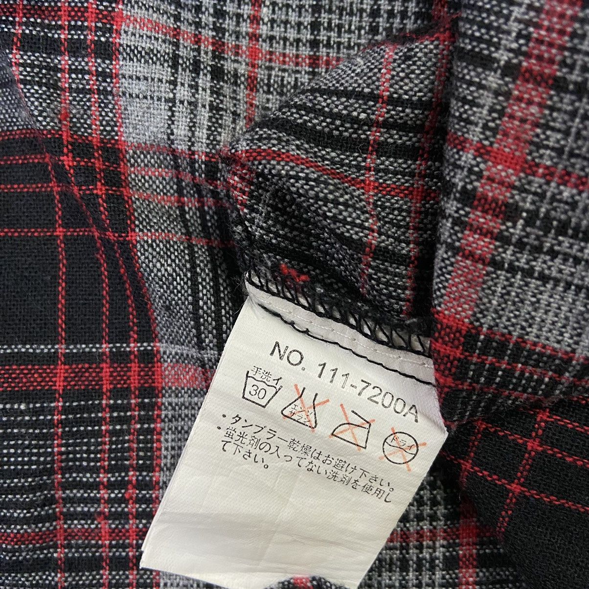 In The Attic 2000s In The Attic Plaid Patchwork Military Punk Shirt Size US XL / EU 56 / 4 - 5 Thumbnail