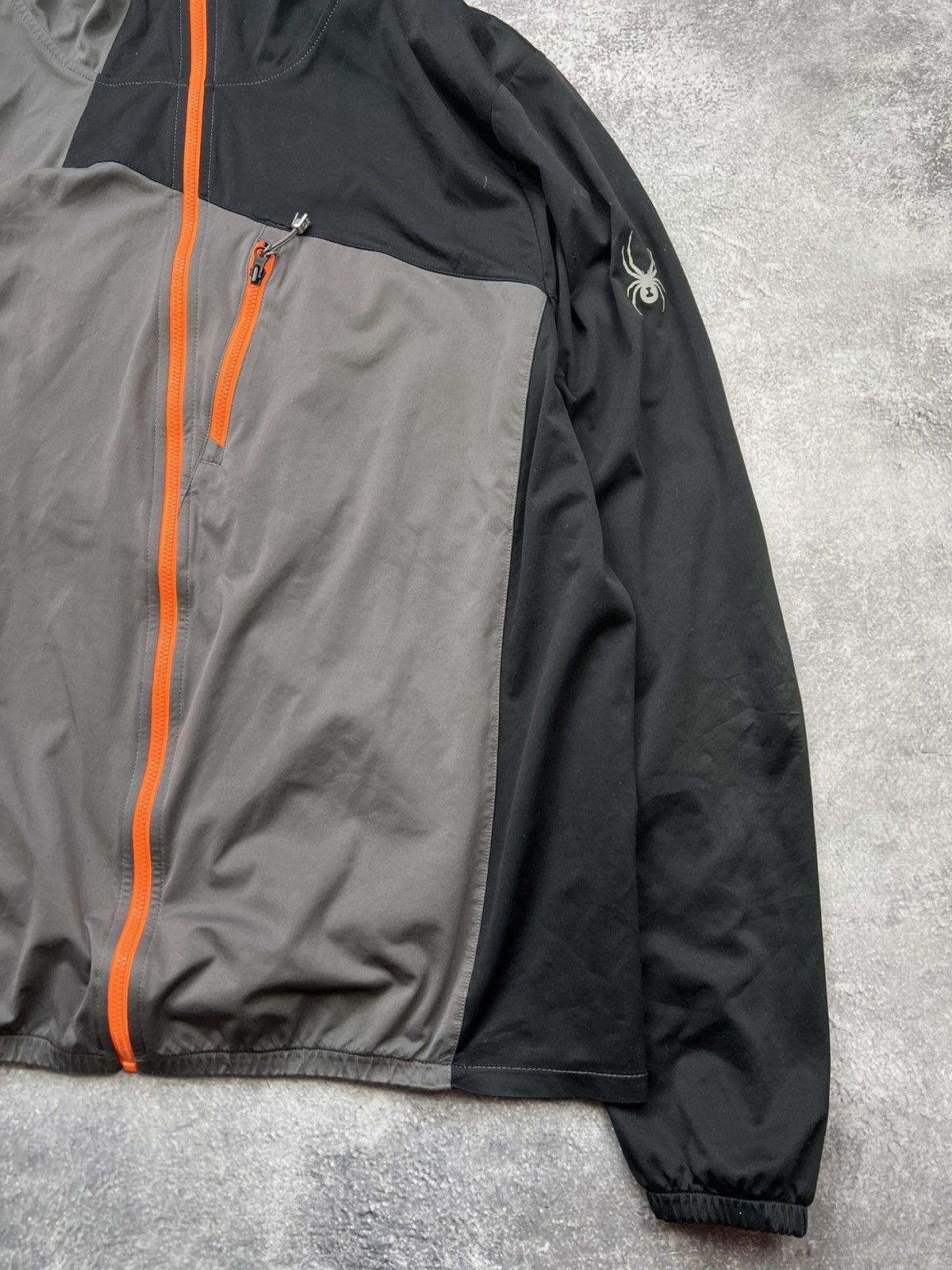 Spyder Spyder Mens Grey Running Jacket Light Size US L / EU 52-54 / 3 - 2 Thumbnail
