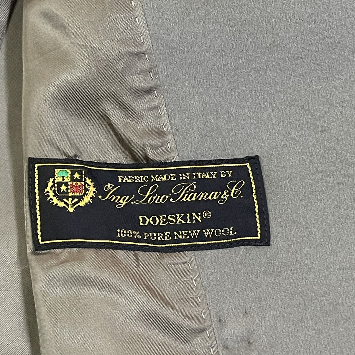 Loro Piana Loro Piana Doeskin Pure New Wool Coat Size S / US 4 / IT 40 - 9 Thumbnail