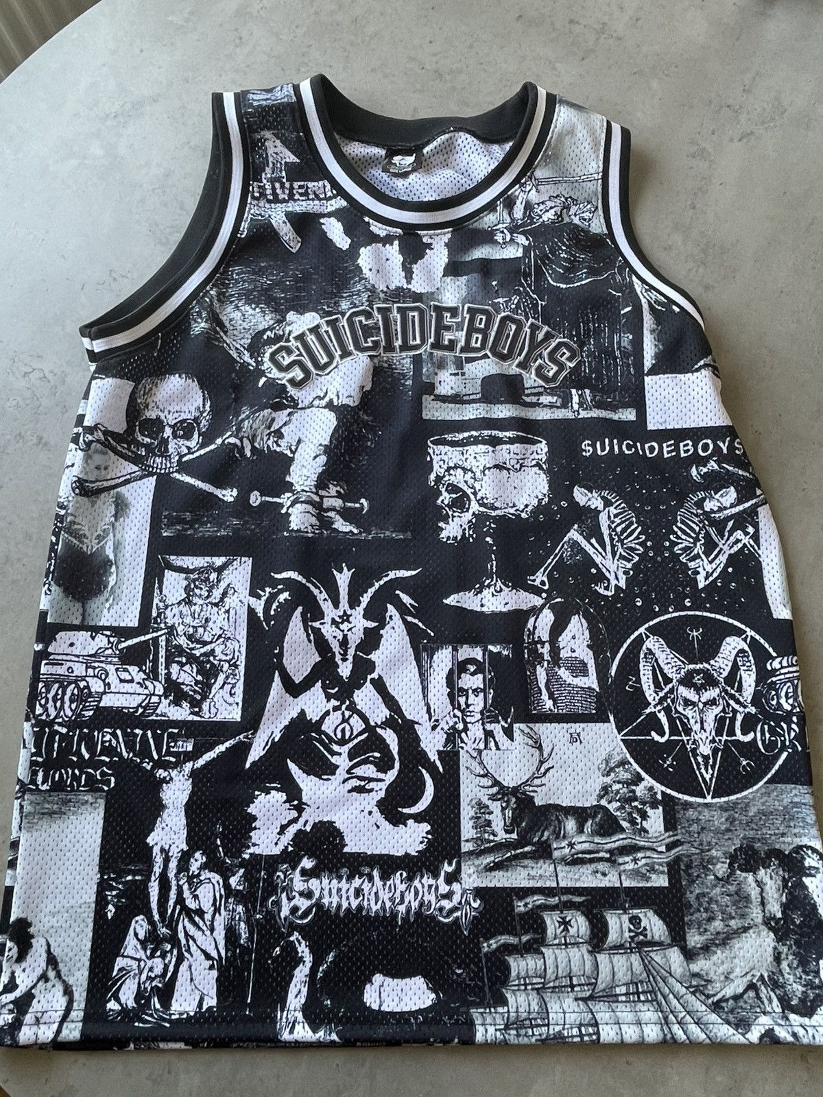 Other $uicideboy$ Basketball Jersey - Large Size US L / EU 52-54 / 3 - 4 Thumbnail